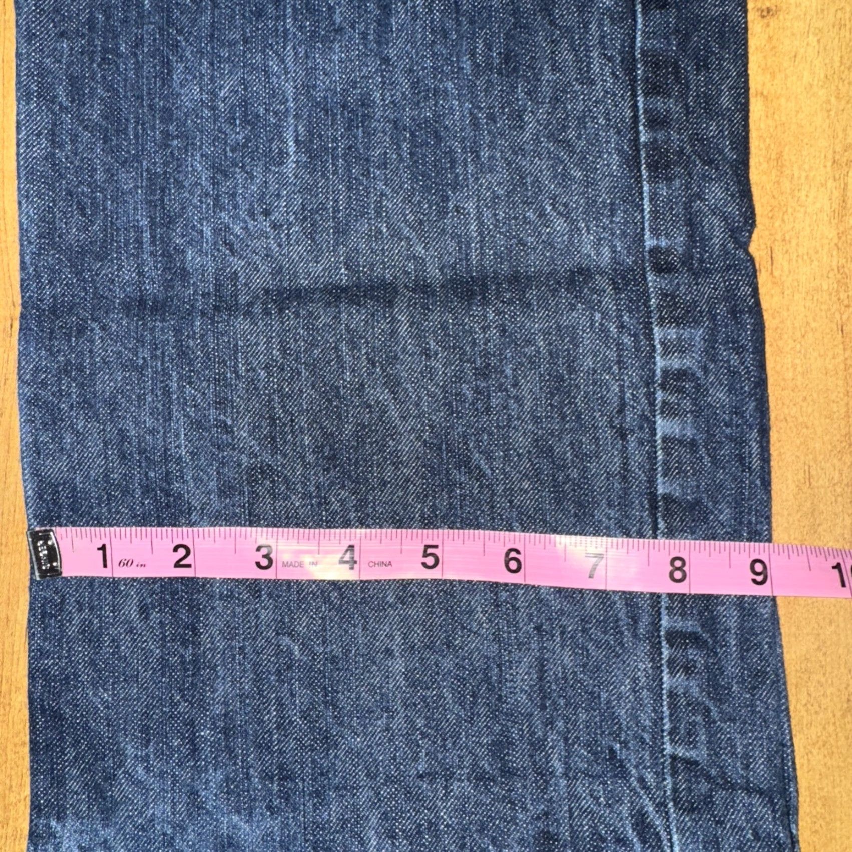 Old Navy Old Navy Jeans Red Line Raw Denim 32x30 Men Regular Denim Lined Straight Color Red Size 32 30 Straight-Line Jeans Size US 32 / EU 48 - 4 Thumbnail
