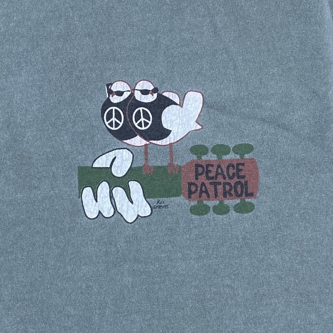 UNIONBAY Vintage Woodstock 1999 Peace Patrol Green Tee Size 2XL Size US XXL / EU 58 / 5 - 3 Thumbnail