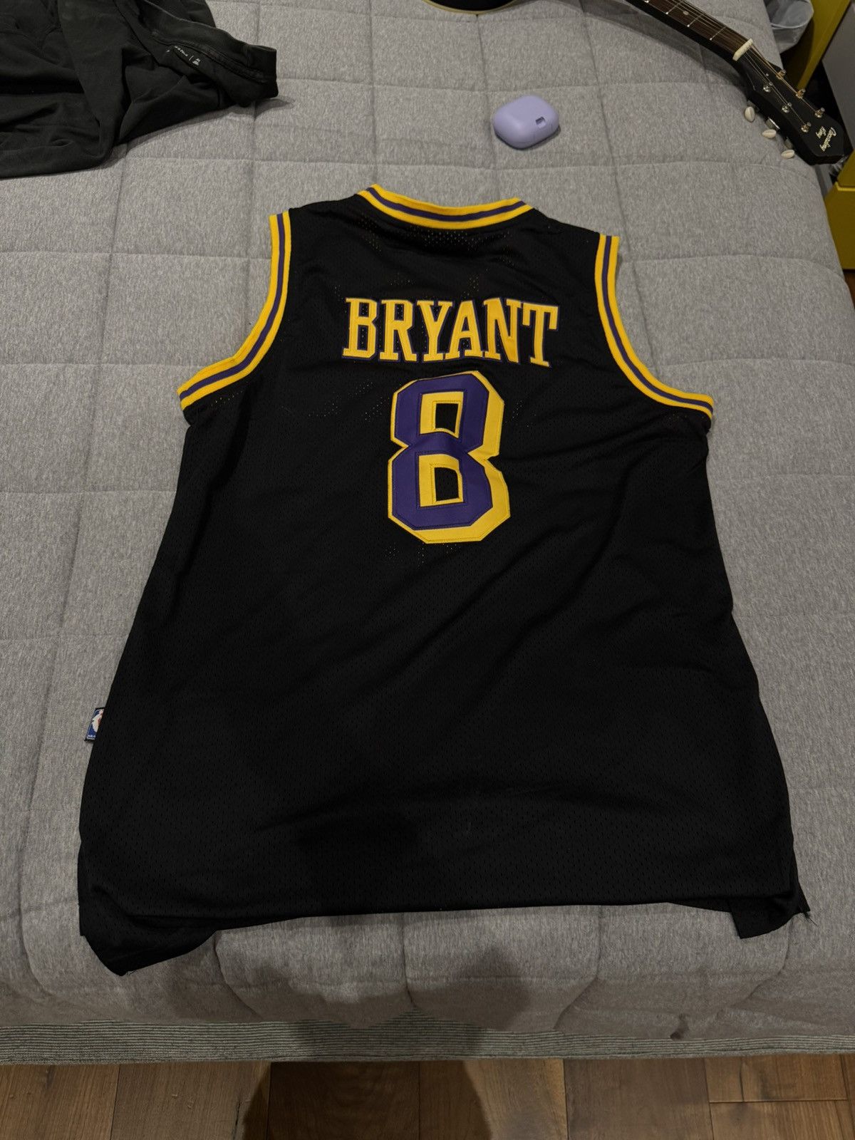 Mitchell & Ness VINTAGE KOBE #8 BLACK MAMBA JERSEY Size US M / EU 48-50 / 2 - 2 Thumbnail