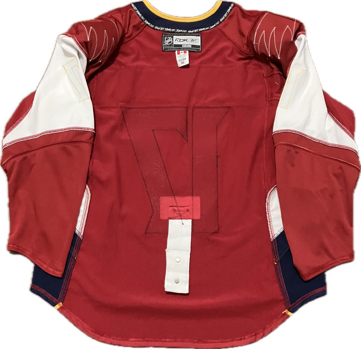 NHL Atlanta Thrashers Reebok Authentic Proto NHL Hockey Jersey Size US XXL / EU 58 / 5 - 7 Thumbnail