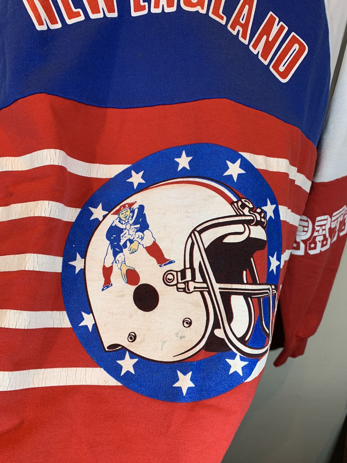 NFL × Vintage *RARE* Vintage 1970’s New England Patriots NFL Sweatshirt Size US M / EU 48-50 / 2 - 6 Thumbnail