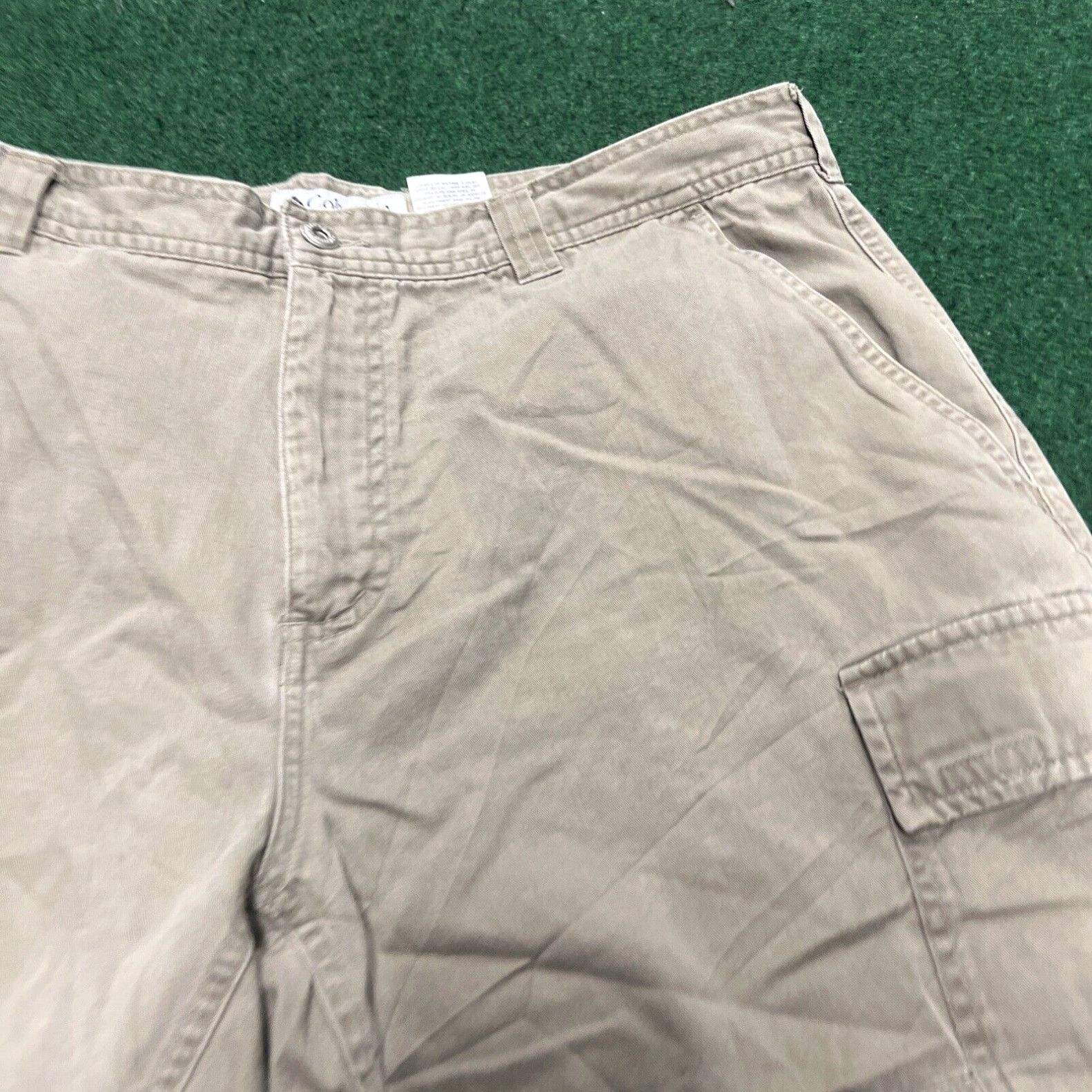 Vintage Columbia Shorts Mens 36 Brown Beige Pockets Cotton Outdoor Hiking Active Size US 36 / EU 52 - 4 Thumbnail