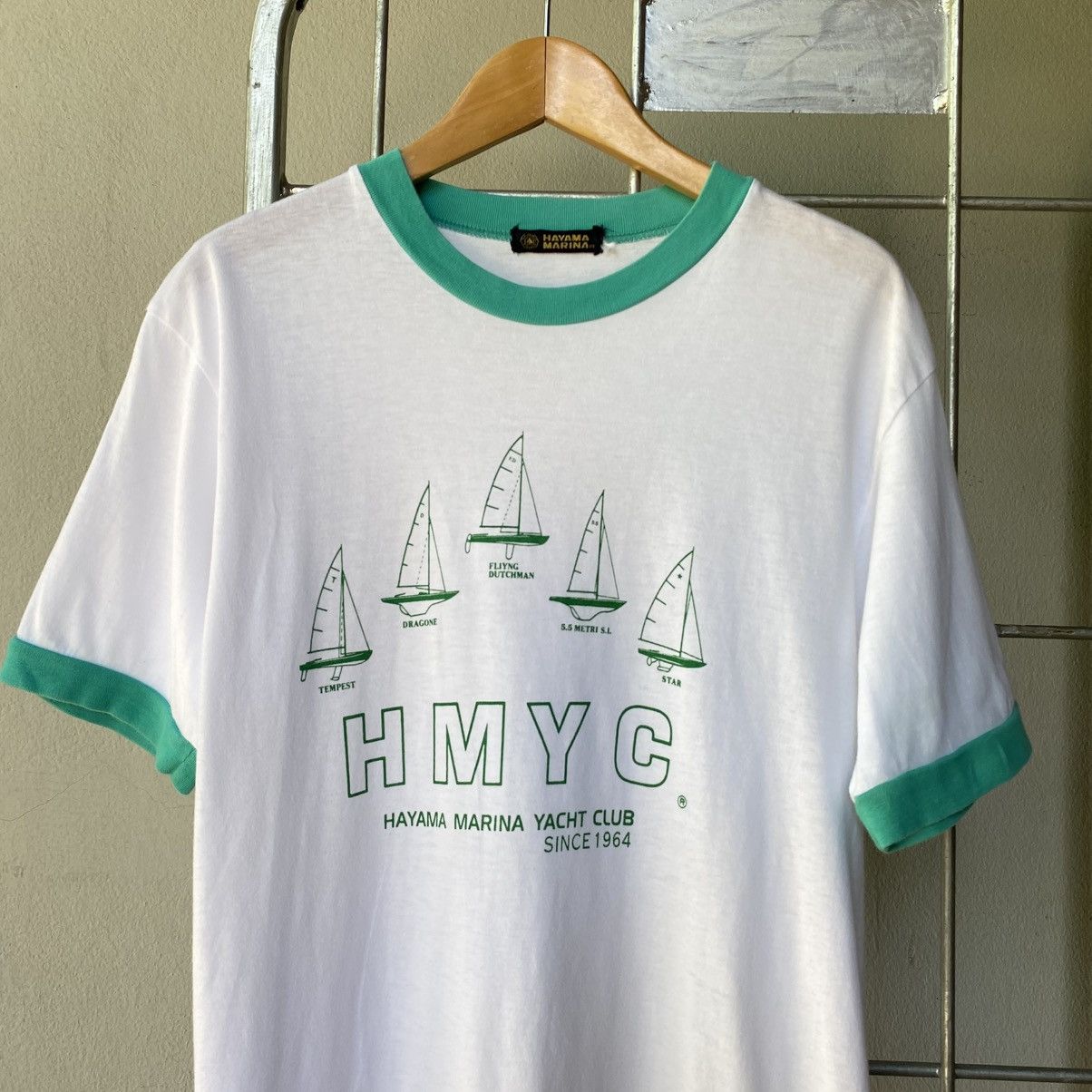 Designer × Japanese Brand HAYAMA MARINA HMYC Yacht Club Tee Size US S / EU 44-46 / 1 - 2 Thumbnail
