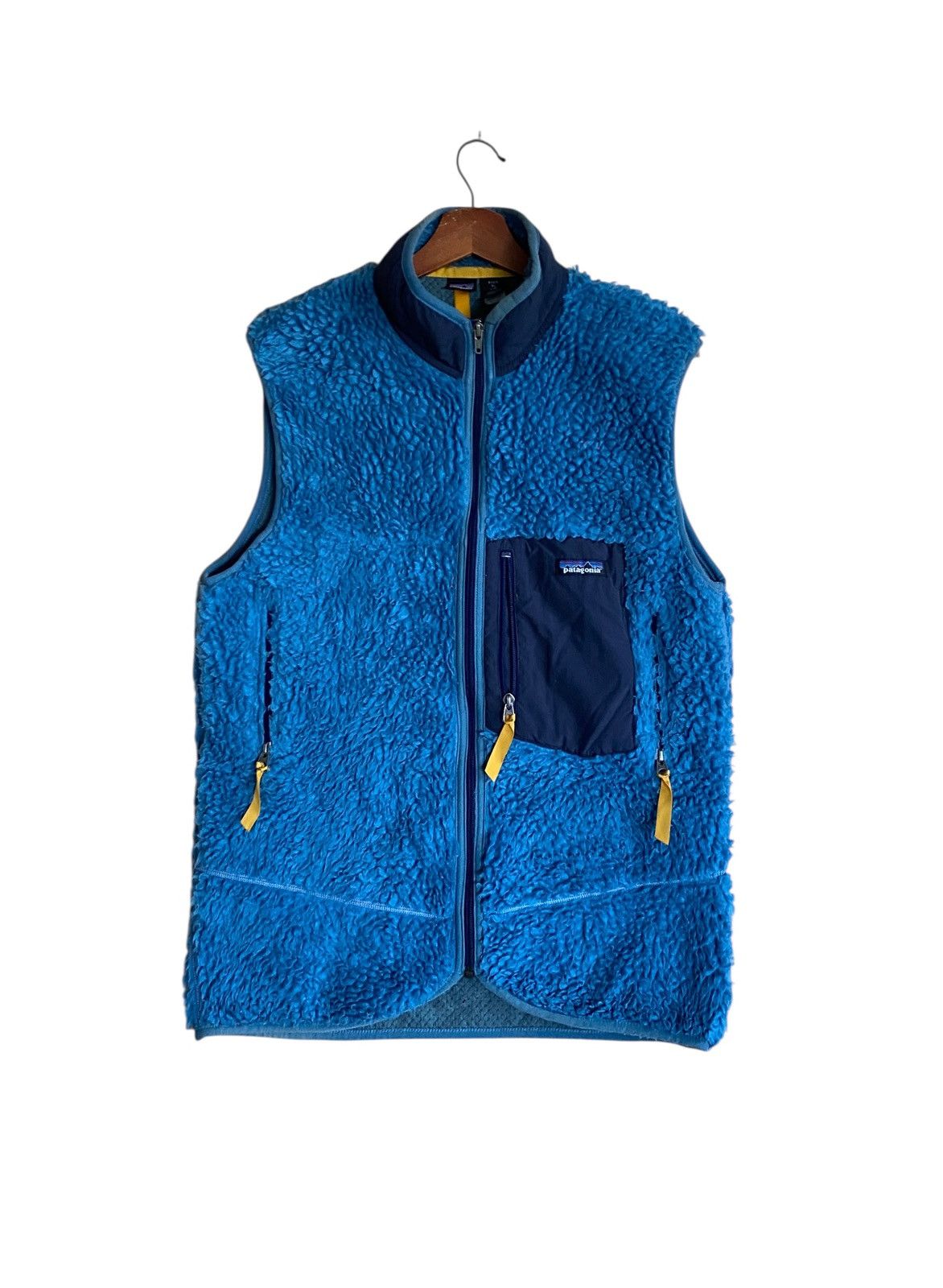 Patagonia Vintage Brand Patagonia Sleeveless Fleece Vest 1990s Size US XL / EU 56 / 4 - 1 Thumbnail