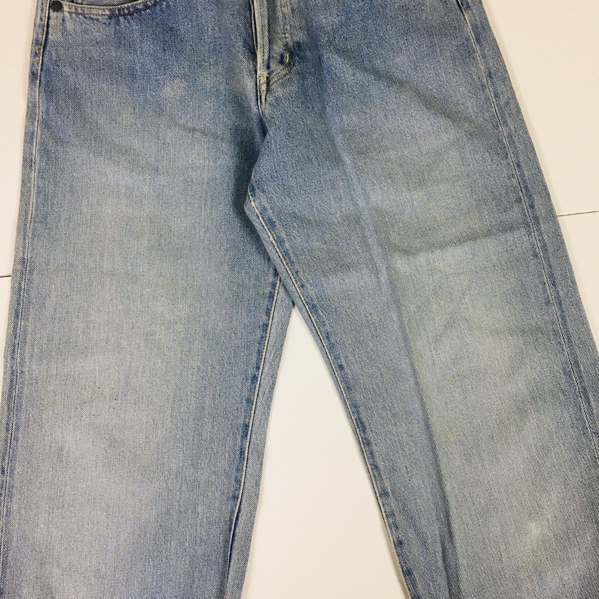 Japanese Brand Vintage System Japanese Straight Cut Selvedge Denim Size US 28 / EU 44 - 3 Thumbnail