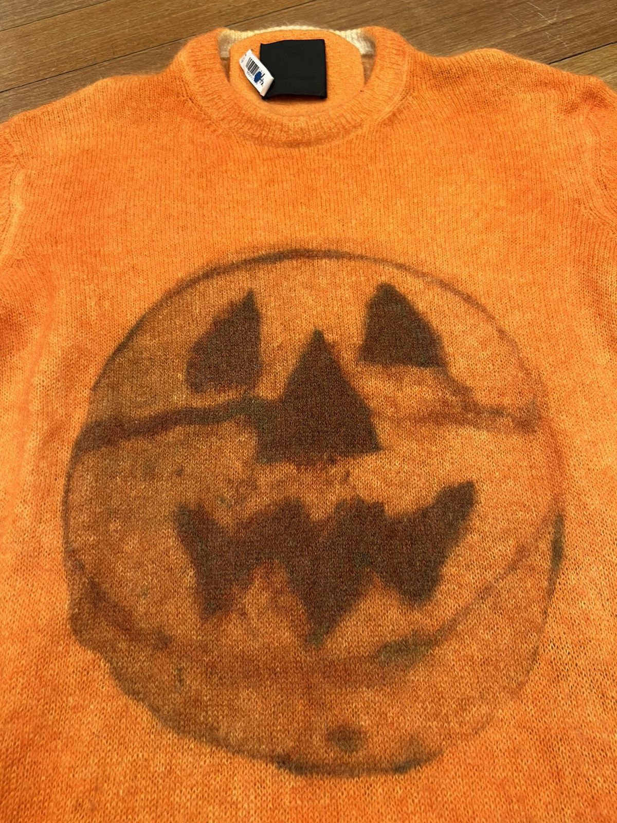 Givenchy Givenchy mohair knit pumpkin sweater Size US L / EU 52-54 / 3 - 2 Thumbnail