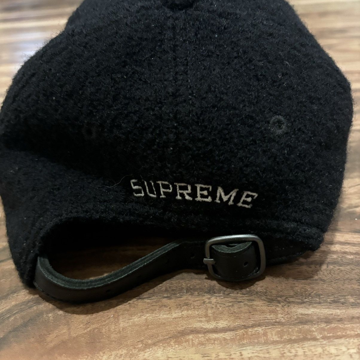 Supreme Supreme Wool S Logo 6-Panel Hat Size ONE SIZE - 3 Thumbnail