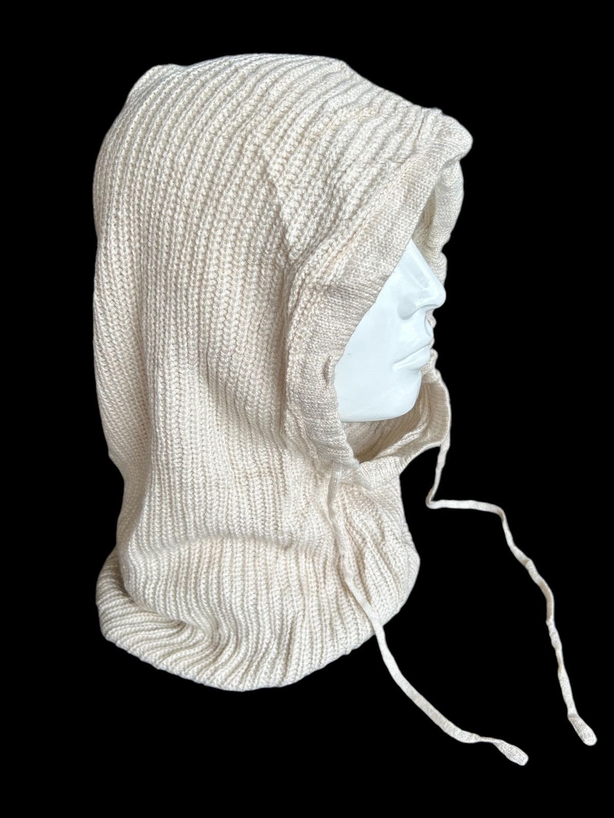 Japanese Brand × Kapital × Vintage Balaclava Masked Japanese Style knitt big Beanie Hats Rare🎌☠️ Size ONE SIZE - 3 Thumbnail