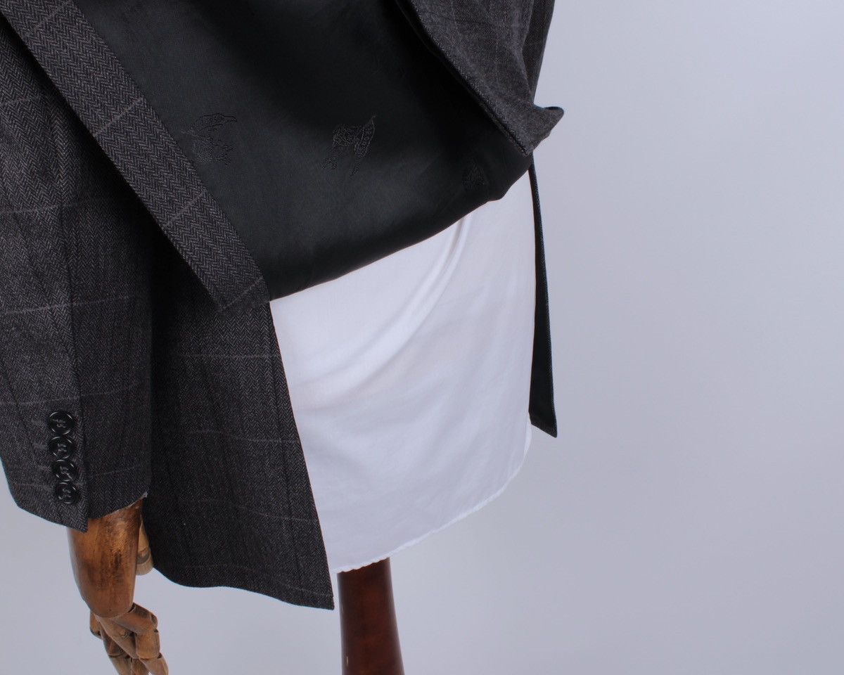 Burberry × Designer × Vintage BURBERRY Vintage Barrie-S Wool Cashmere Blend Plaid Blazer Size 50R - 9 Thumbnail