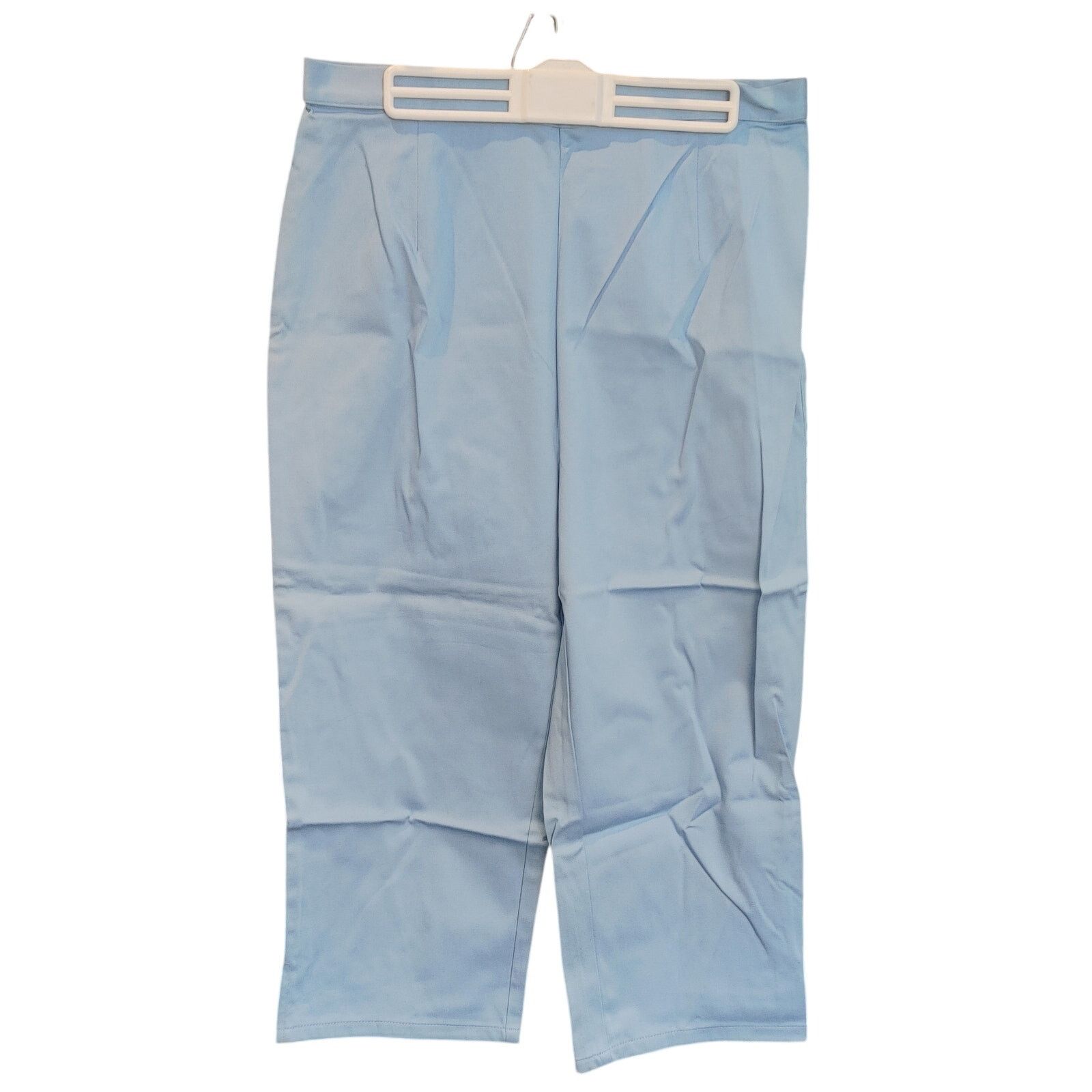 Other Billblass Jeans Women's 14 Light Blue Capri Stretch Bottoms Size 36" / US 14 / IT 50 - 1 Thumbnail