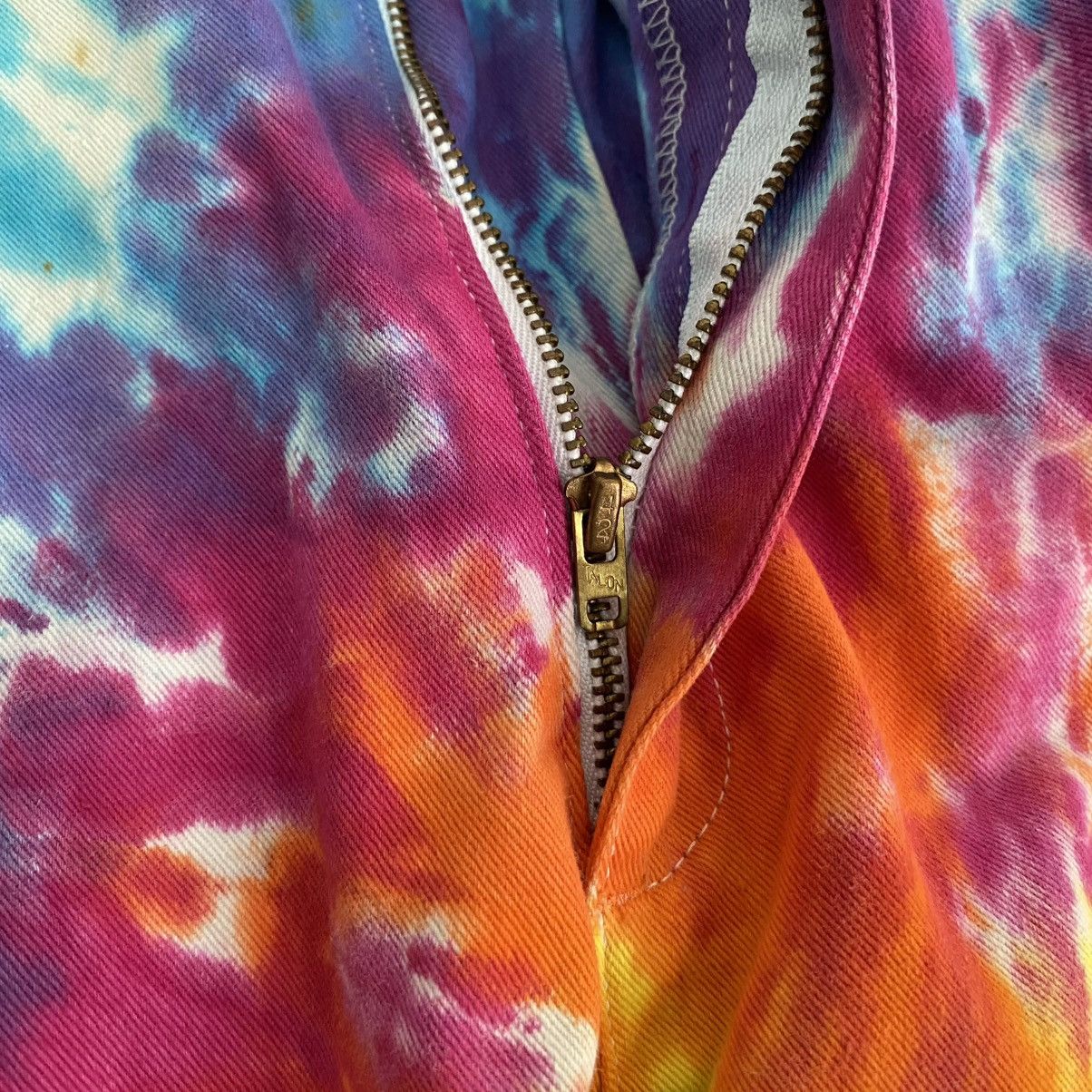 L.L. Bean Vintage 1980’s LL Bean Psychedelic Pleated Wide Pants Size US 34 / EU 50 - 18 Thumbnail