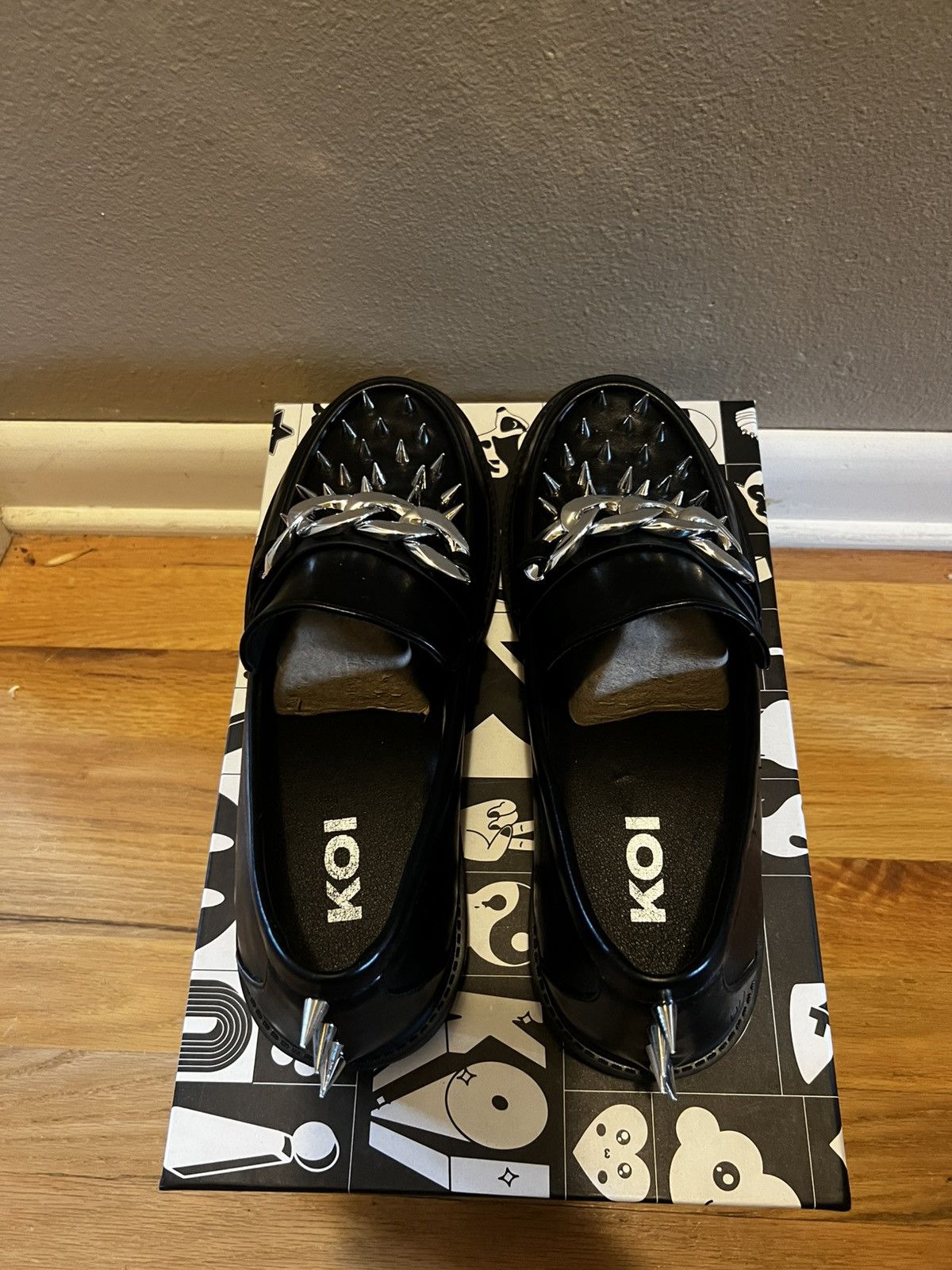 Other Koi “The Grave Warden” Black 100% Vegan Size US 11 / EU 44 - 4 Thumbnail
