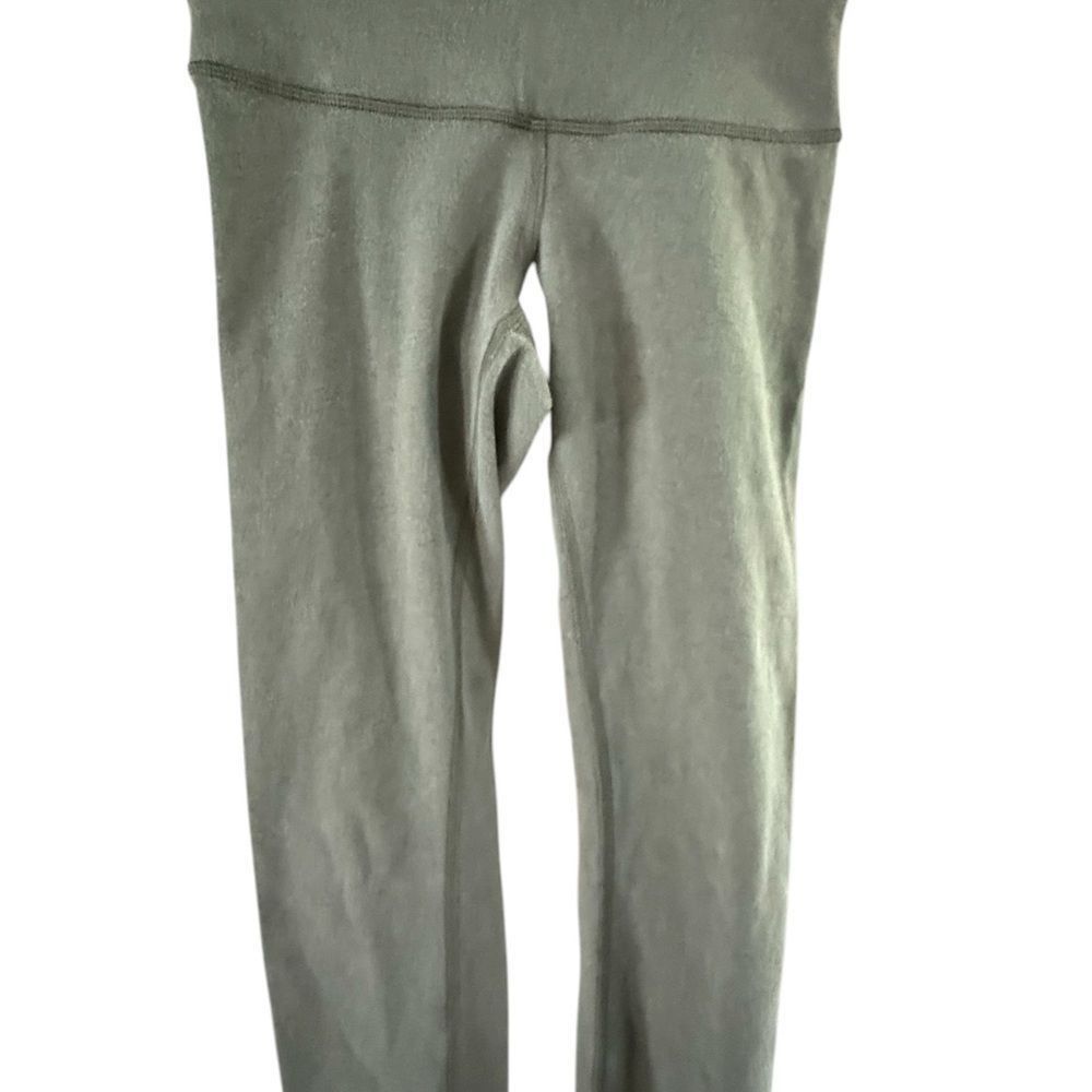 Lululemon Lululemon Athletica Green High-Waisted Leggings Size 27" / US 4 / IT 40 - 9 Thumbnail