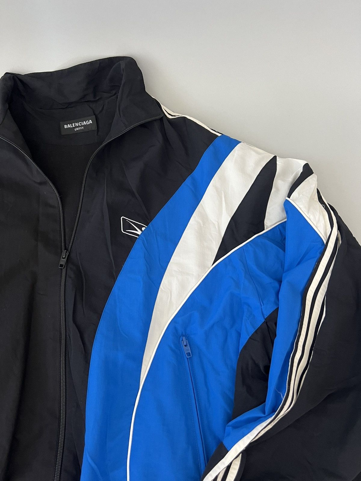 Balenciaga Balenciaga Split Track Suit Jacket Size US M / EU 48-50 / 2 - 4 Thumbnail