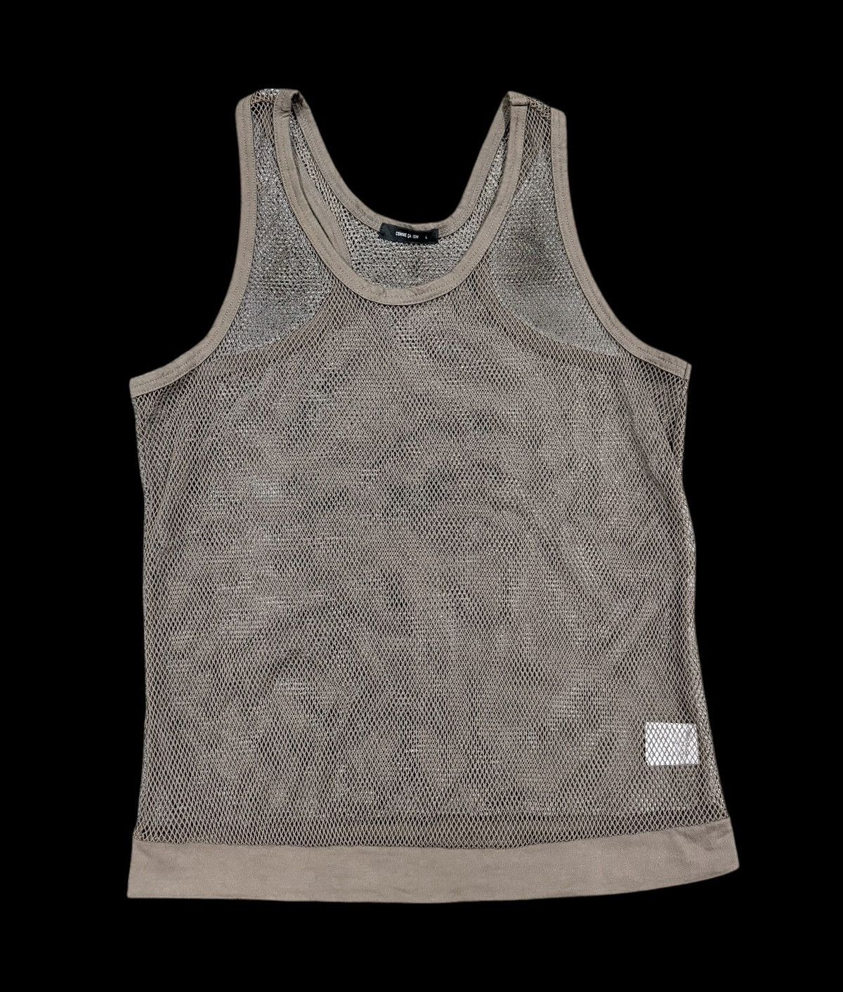 Le Grande Bleu (L.G.B.) Vtg🔥Comme Ca Ism Mesh Tank Top Shirt Size US L / EU 52-54 / 3 - 1 Thumbnail