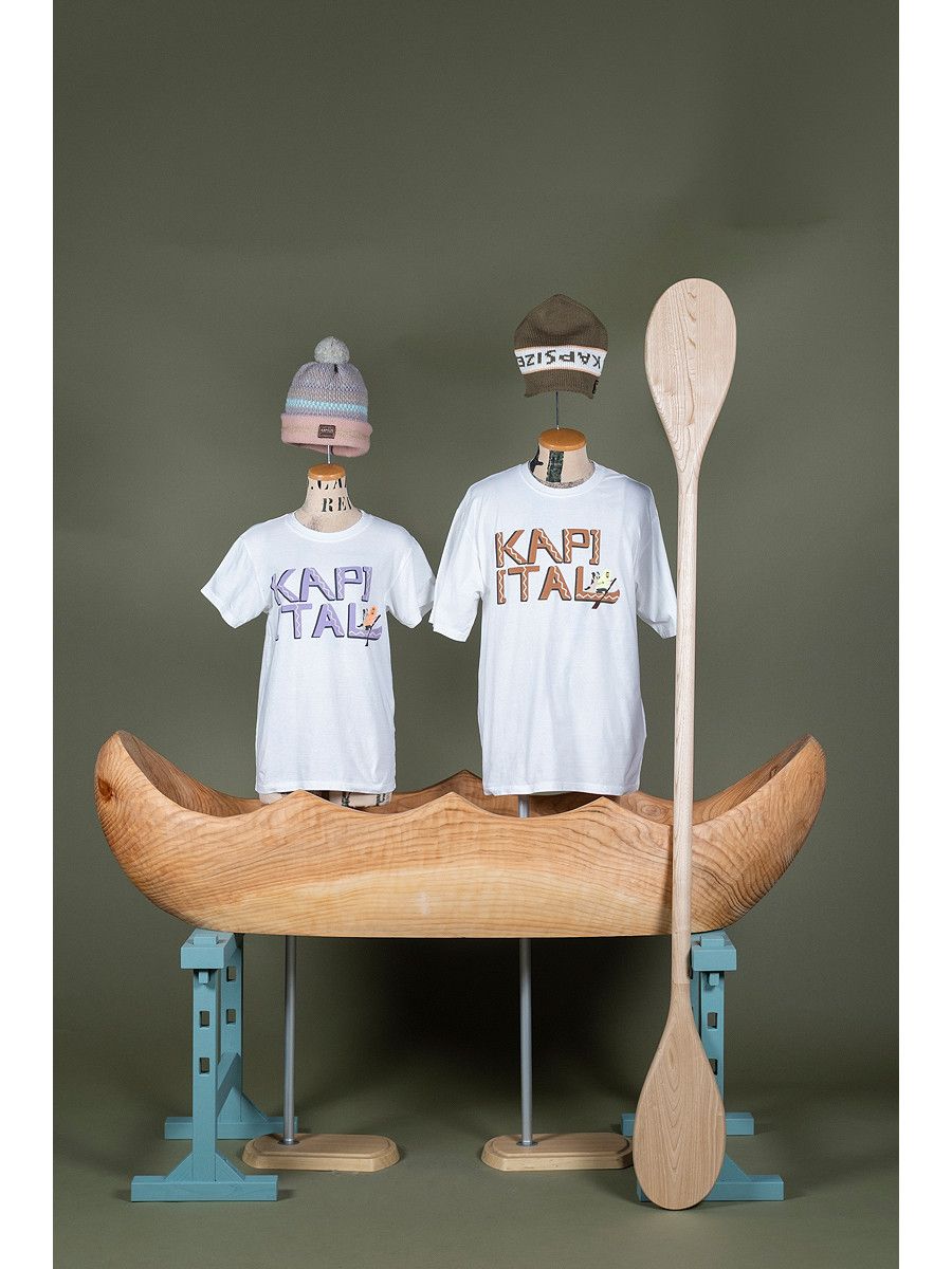 Kapital Kapital logo canoe t-shirt Size US L / EU 52-54 / 3 - 3 Thumbnail