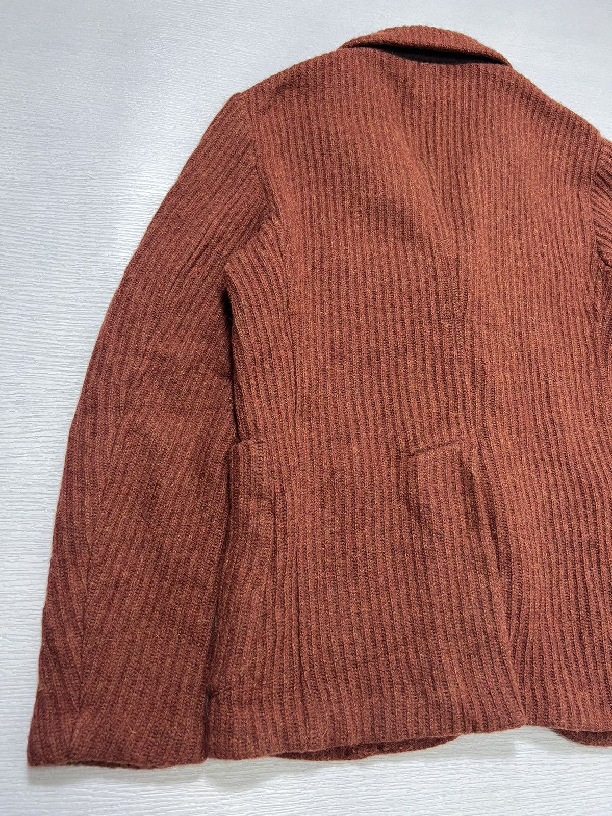 Barena Barena Venezia - Single Breasted Curduroy Knitted Blazer Size US M / EU 48-50 / 2 - 8 Thumbnail