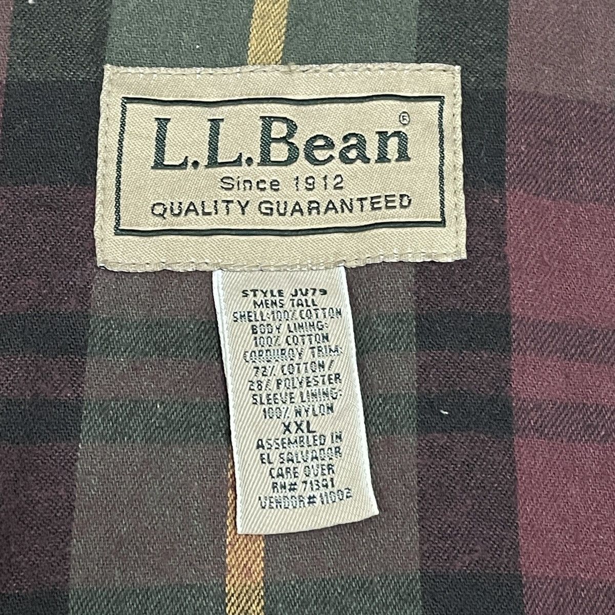 L.L. Bean Vintage L.L. Bean Green Duck Worker Chore Hunting Jacket Size US XXL / EU 58 / 5 - 23 Thumbnail