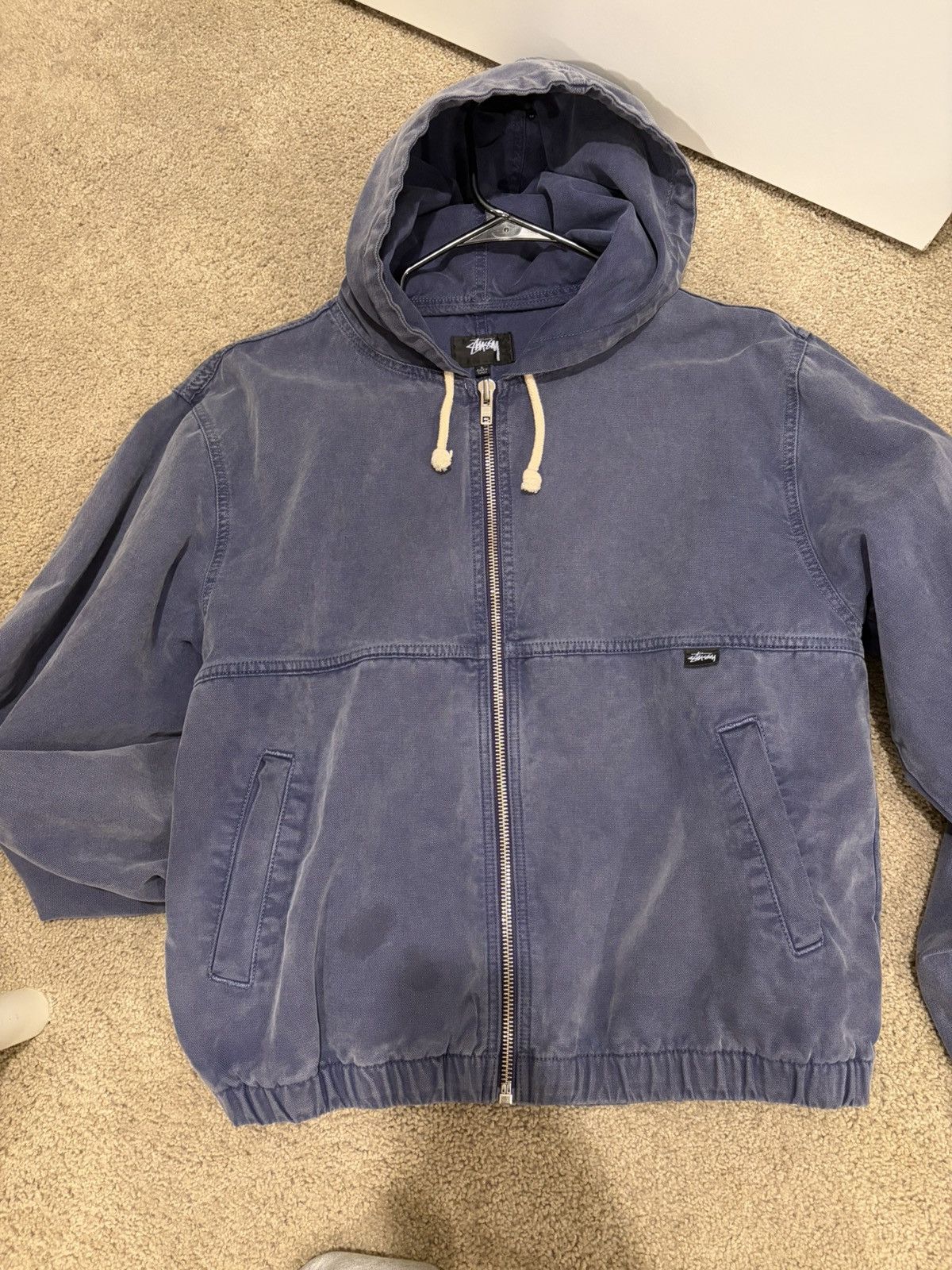 Stussy Stussy Hooded Work Jacket Size US L / EU 52-54 / 3 - 3 Thumbnail