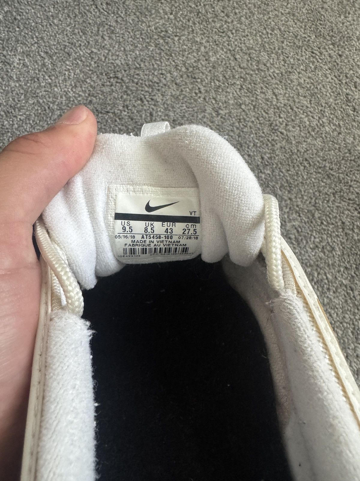 Nike Air Max 97 White Gray Size US 9.5 / EU 42-43 - 6 Thumbnail