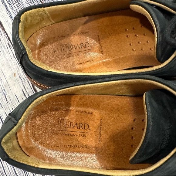 Samuel Hubbard Samuel Hubbard Women’s Navy Blue Suede Lace Up Shoes Size US 7.5 / IT 37.5 - 2 Thumbnail