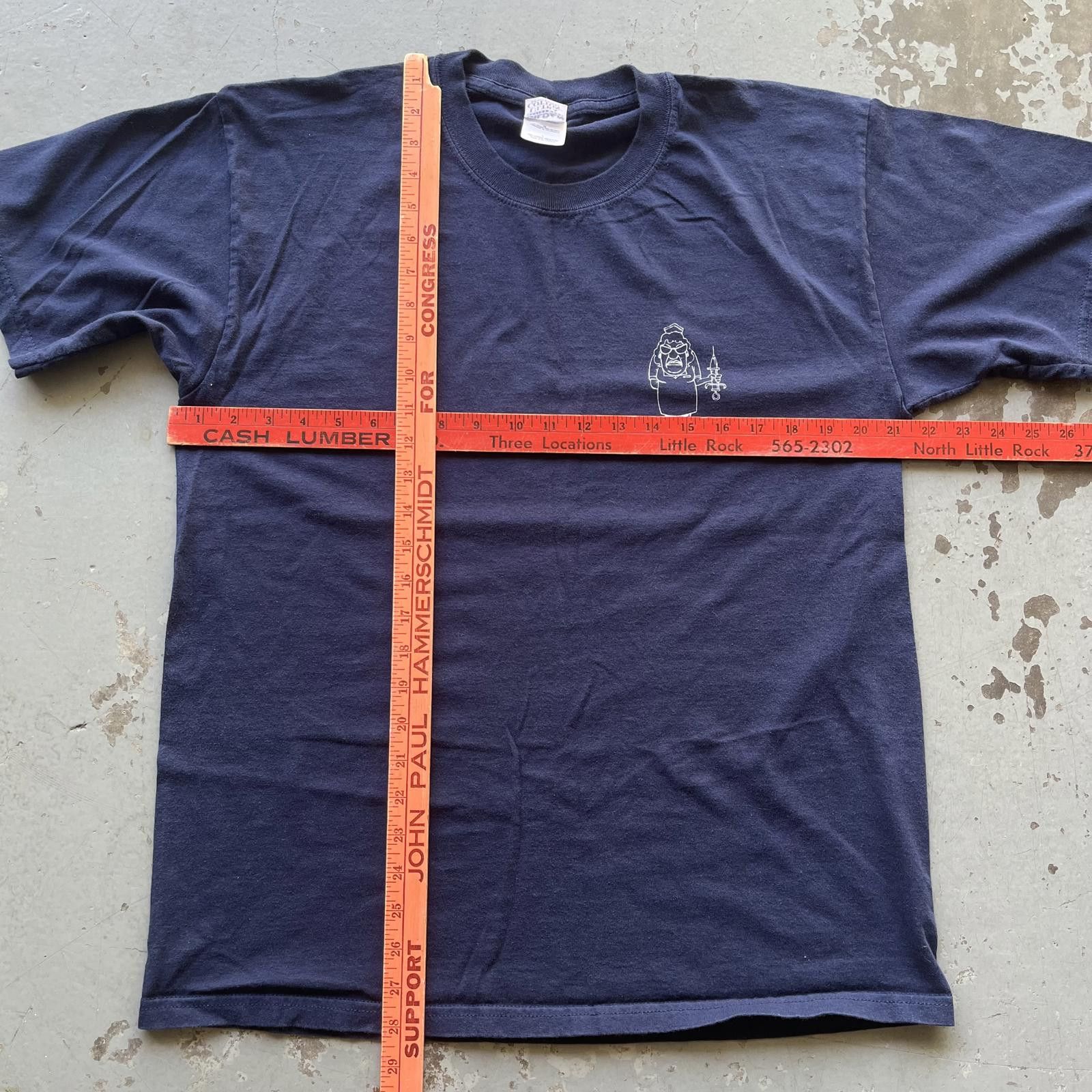Gildan × Vintage Vintage Y2K Things Learned In Nursing School Funny Ass Shirt Size US L / EU 52-54 / 3 - 4 Thumbnail