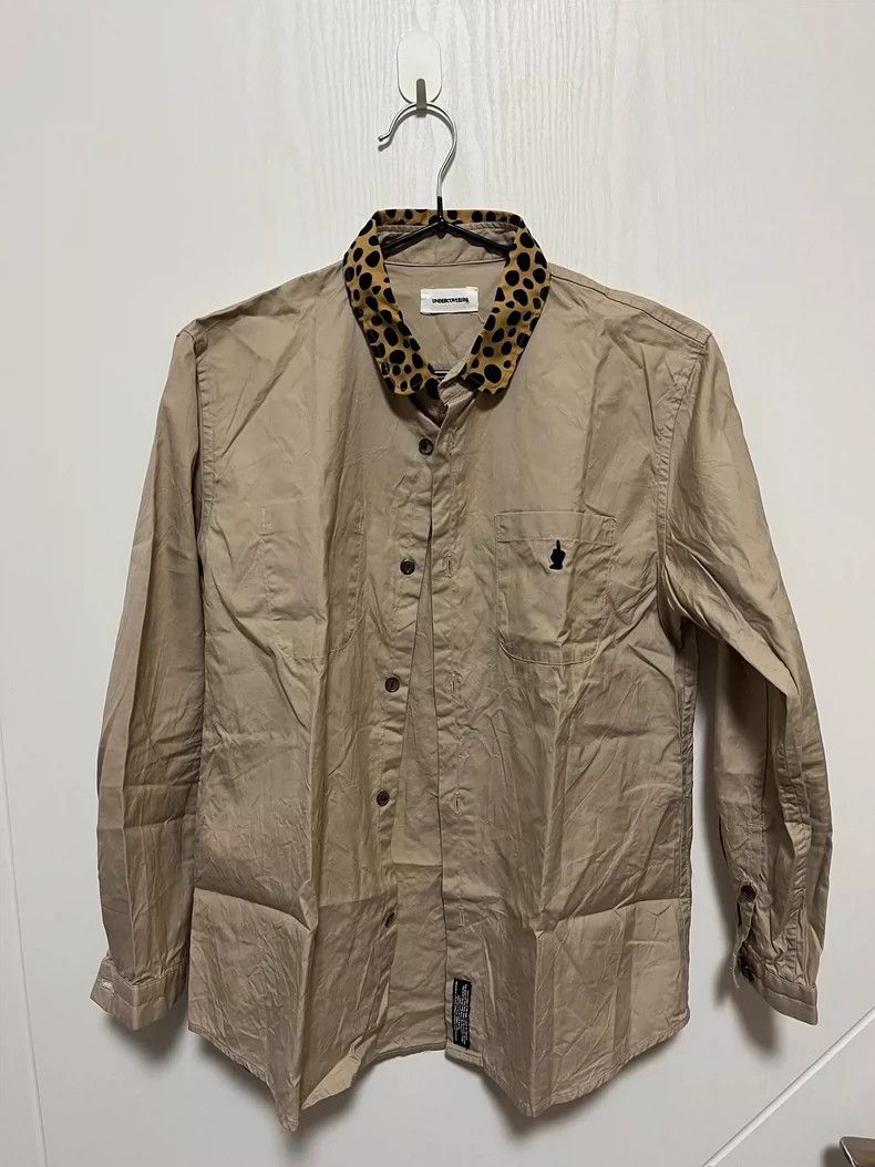 Undercover Undercover 2013s psychcolor leopard collar shirt Size US S / EU 44-46 / 1 - 1 Thumbnail