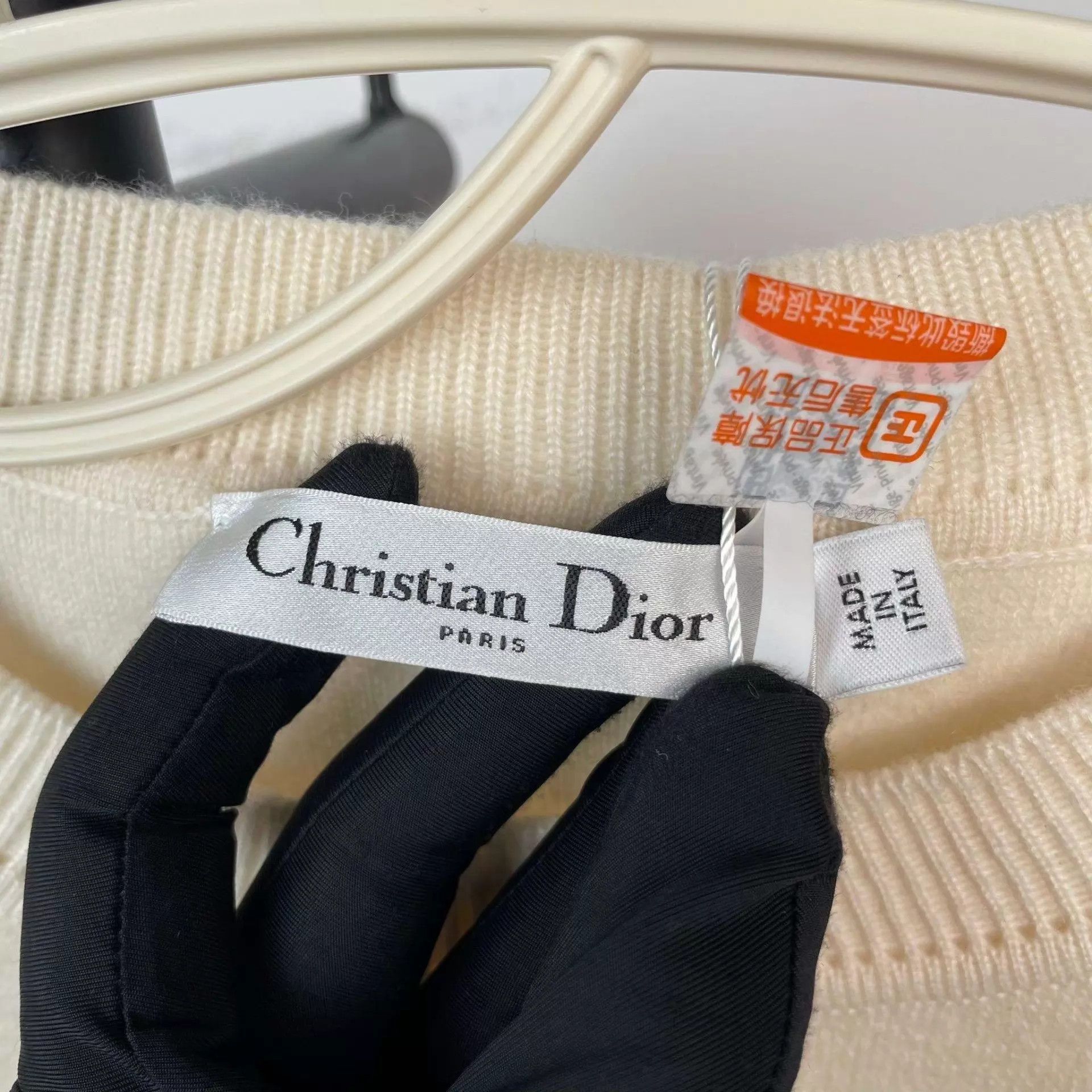 Dior Dior 97 New White Sweater Size 36 Size XS / US 0-2 / IT 36-38 - 3 Thumbnail