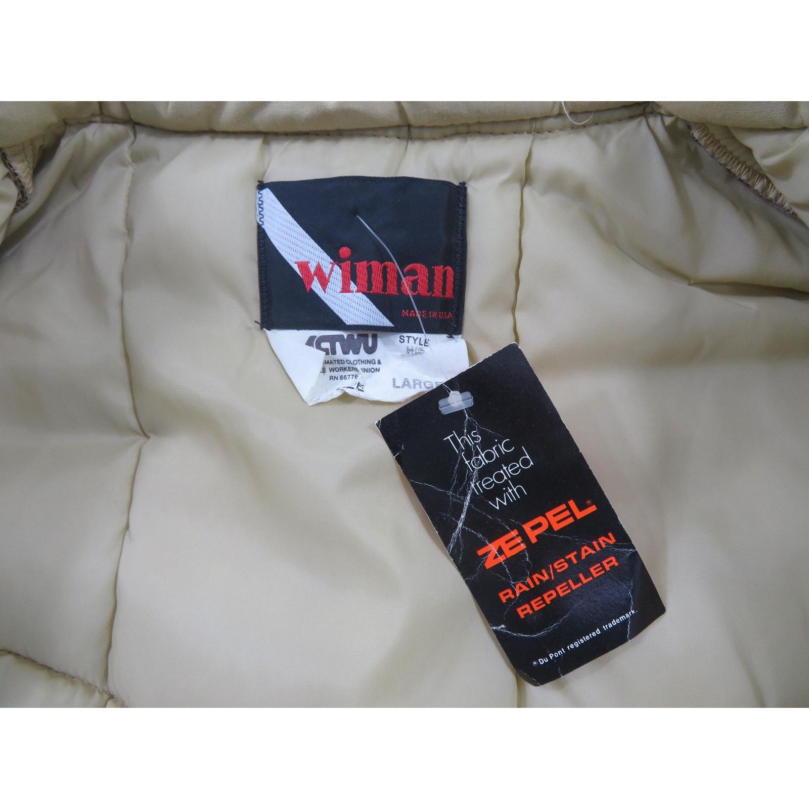 Other Wiman Outerwear Western Style Beige Brown Vest Sz L New 80s Size US L / EU 52-54 / 3 - 5 Thumbnail