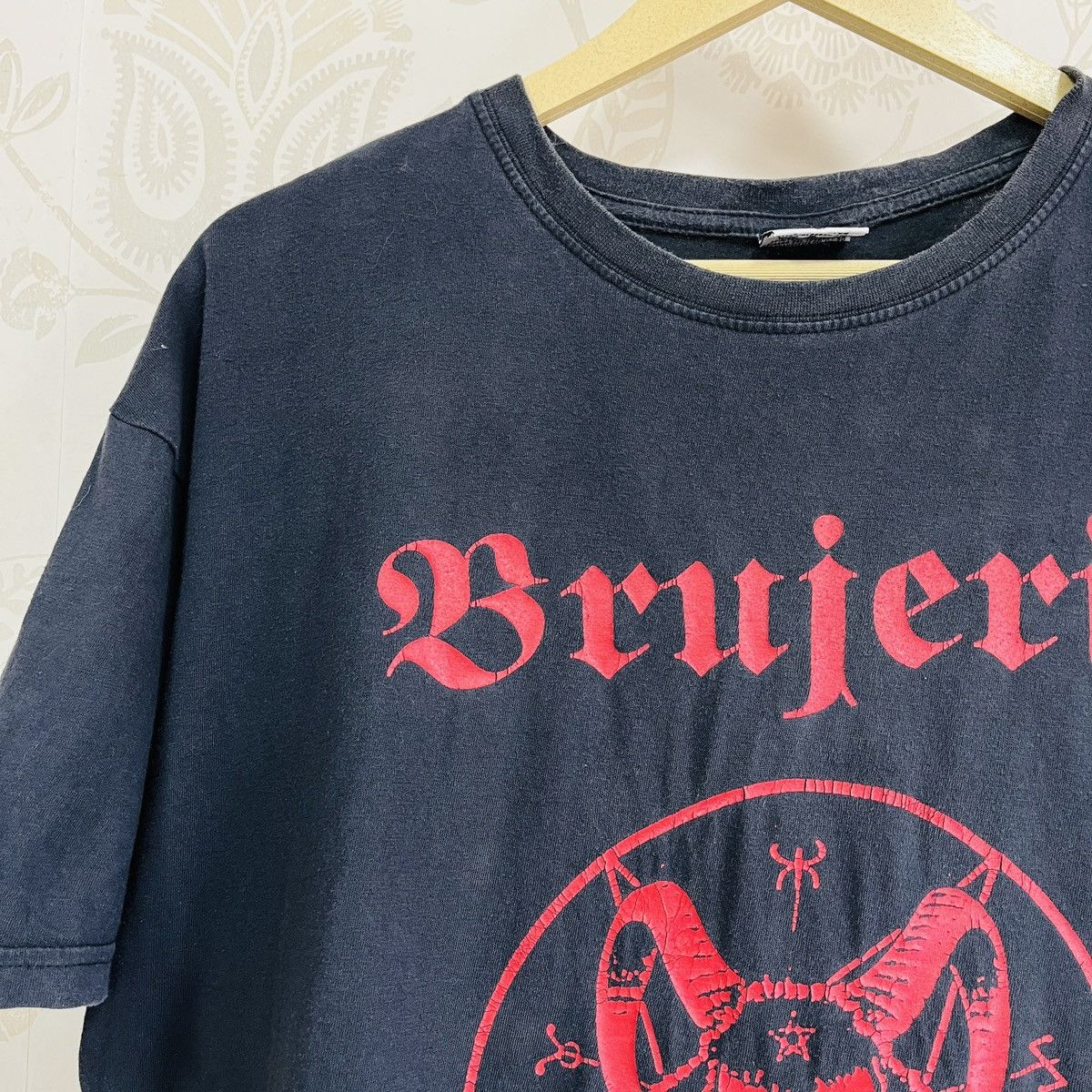 Band Tees Faded Brujeria Extreme Metal Band USA TShirt Size US L / EU 52-54 / 3 - 3 Thumbnail