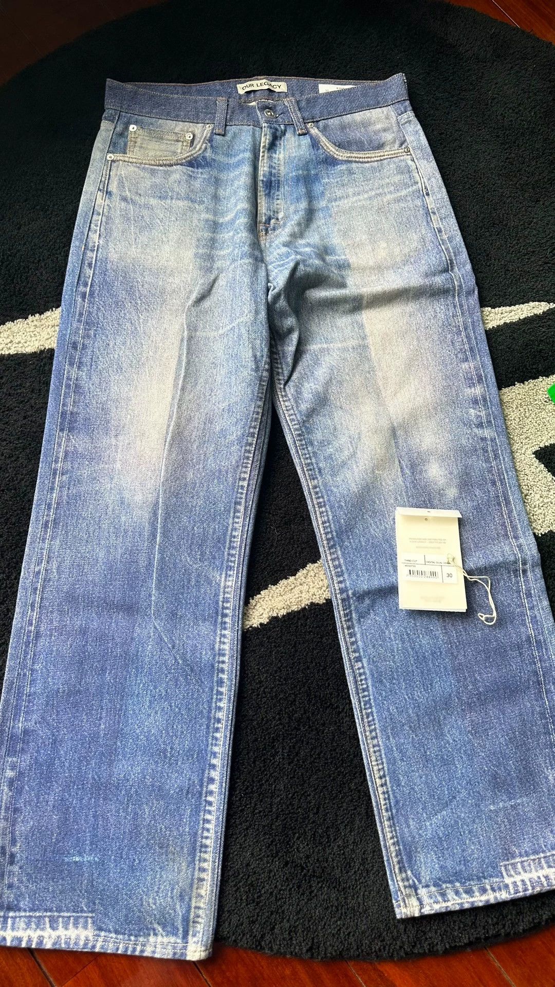 Our Legacy Our legacy 3d printed jeans Size US 30 / EU 46 - 1 Thumbnail