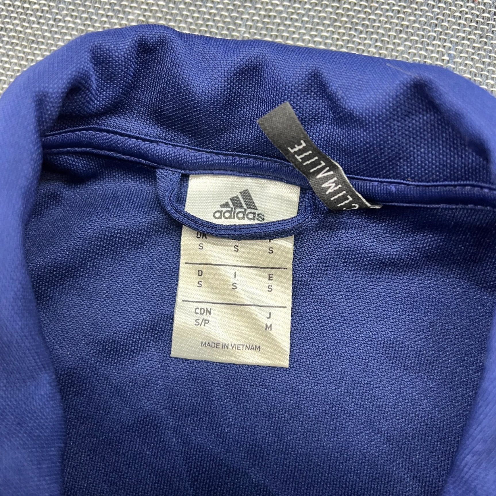 Adidas adidas Fenerbahce Track Jacket Small Football Jacket Drill Training Blue Mens Jacket Size US S / EU 44-46 / 1 - 5 Thumbnail