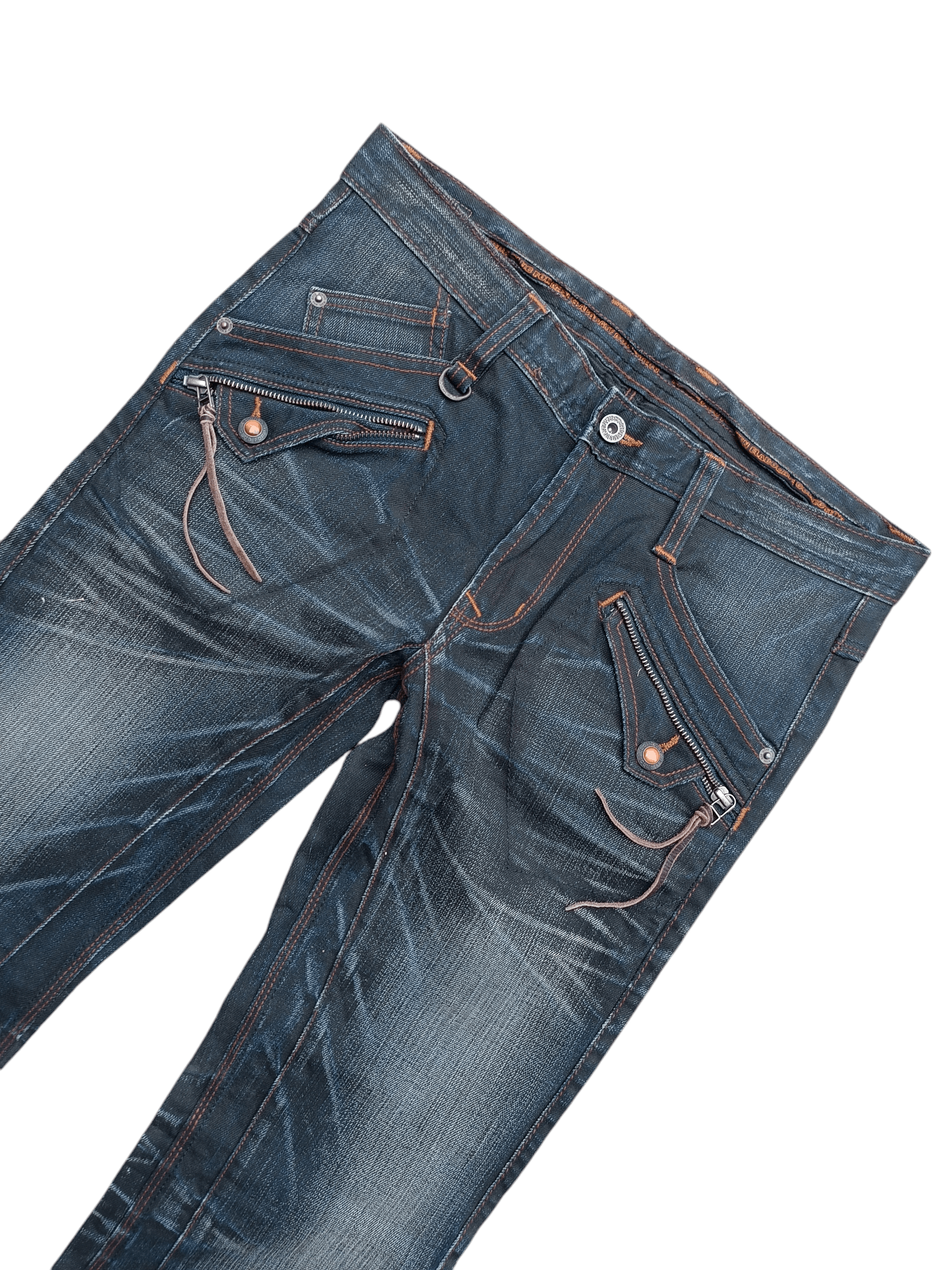 Nicole Club Nicole Club For Men Multipocket Whiskers Faded Black Denim Size US 32 / EU 48 - 15 Thumbnail