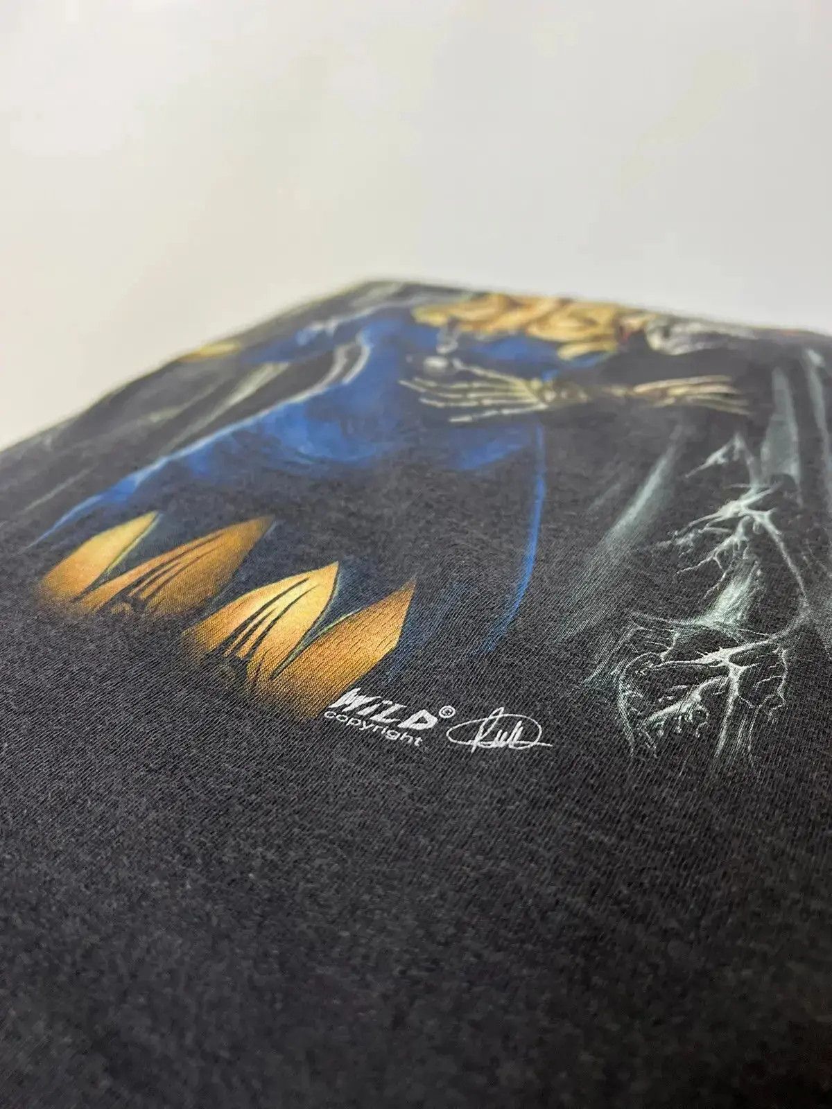 Vintage Vintage La Muerte wild copyright mens tee Size US XL / EU 56 / 4 - 3 Thumbnail