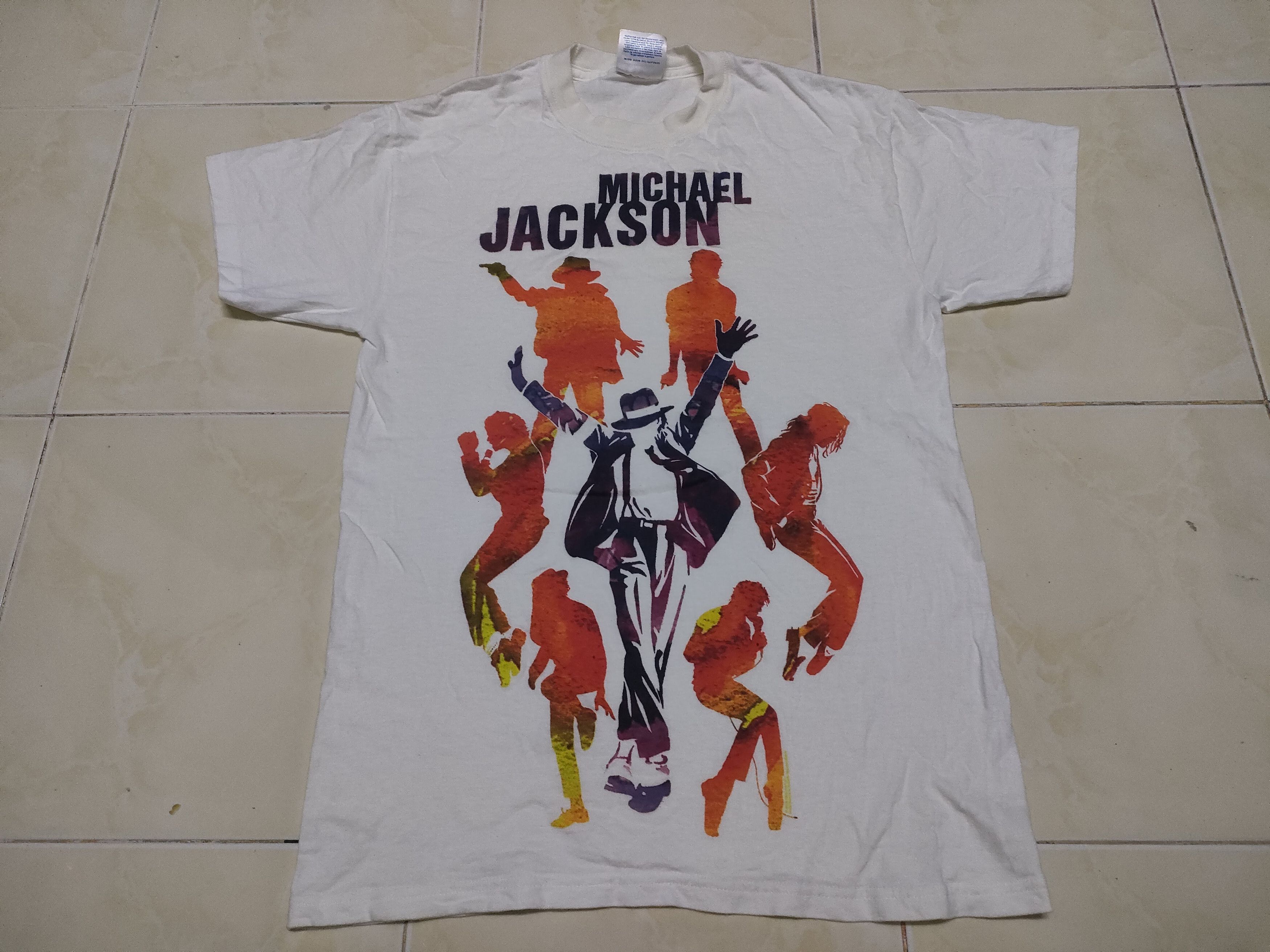 Michael Jackson × Vintage Vintage Michael Jackson T-Shirt Size US S / EU 44-46 / 1 - 1 Thumbnail
