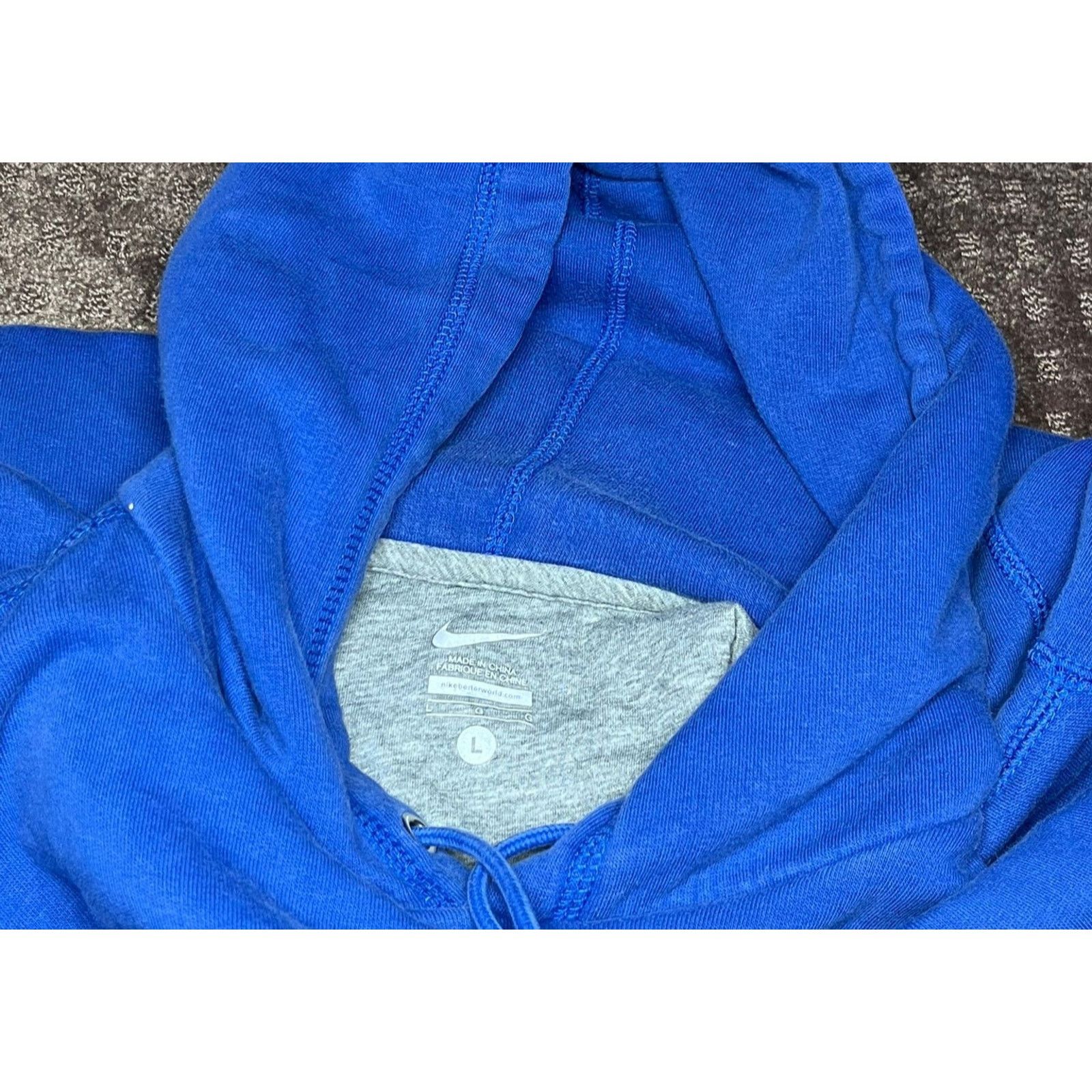 Nike 👟 Nike Big Letter Arch Logo Hoodie – With Size L Size US L / EU 52-54 / 3 - 4 Thumbnail