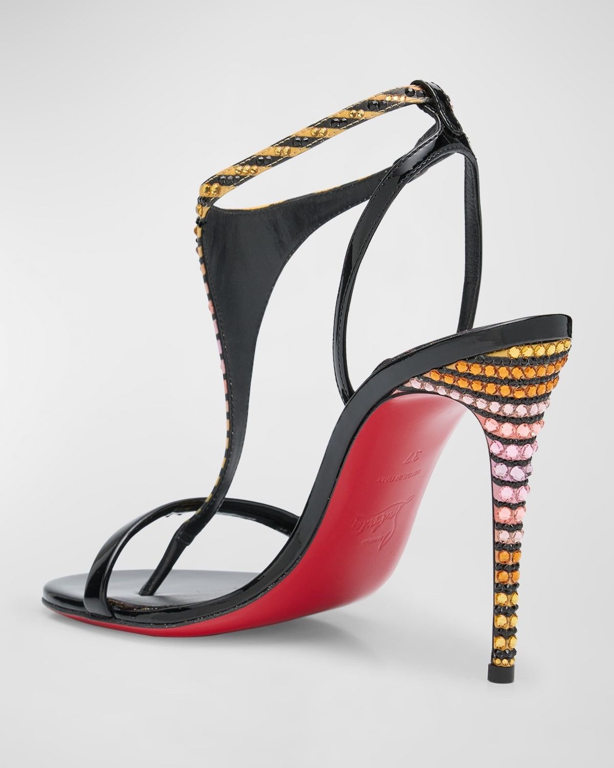 Christian Louboutin o1s1wg110625 Heels in Black Size US 9 / IT 39 - 4 Thumbnail