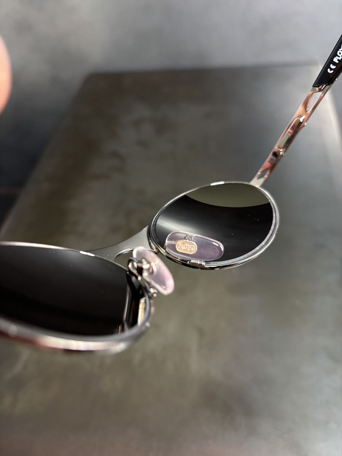 Vintage 2 Pairs of 1990s Vintage Sunglasses Floyd JPG Metal Chrome Size ONE SIZE - 14 Thumbnail
