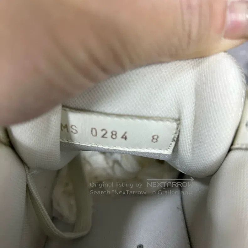 Louis Vuitton Louis Vuitton TRAINER Grey and White Denim Crystal Base Sh Size US 8 / EU 41 - 8 Thumbnail