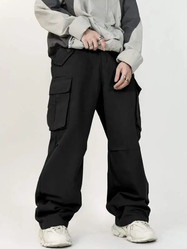 Japanese Brand Hiroko x Kumi y2k baggy cargo hiphop Parachute pants Size US 32 / EU 48 - 3 Thumbnail