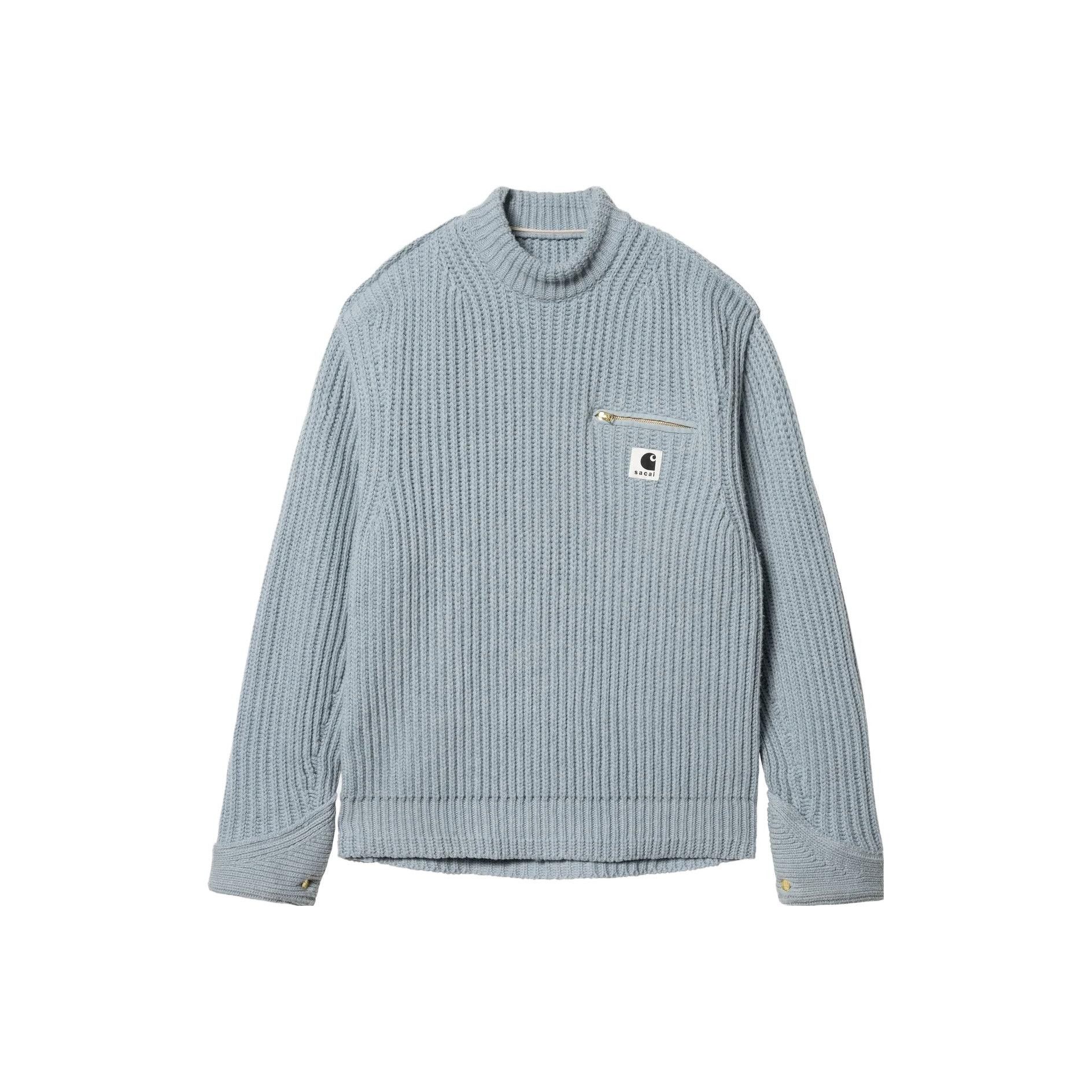 Sacai Sacai x Carhartt WIP Knit Sweater Size S Size US S / EU 44-46 / 1 - 1 Thumbnail