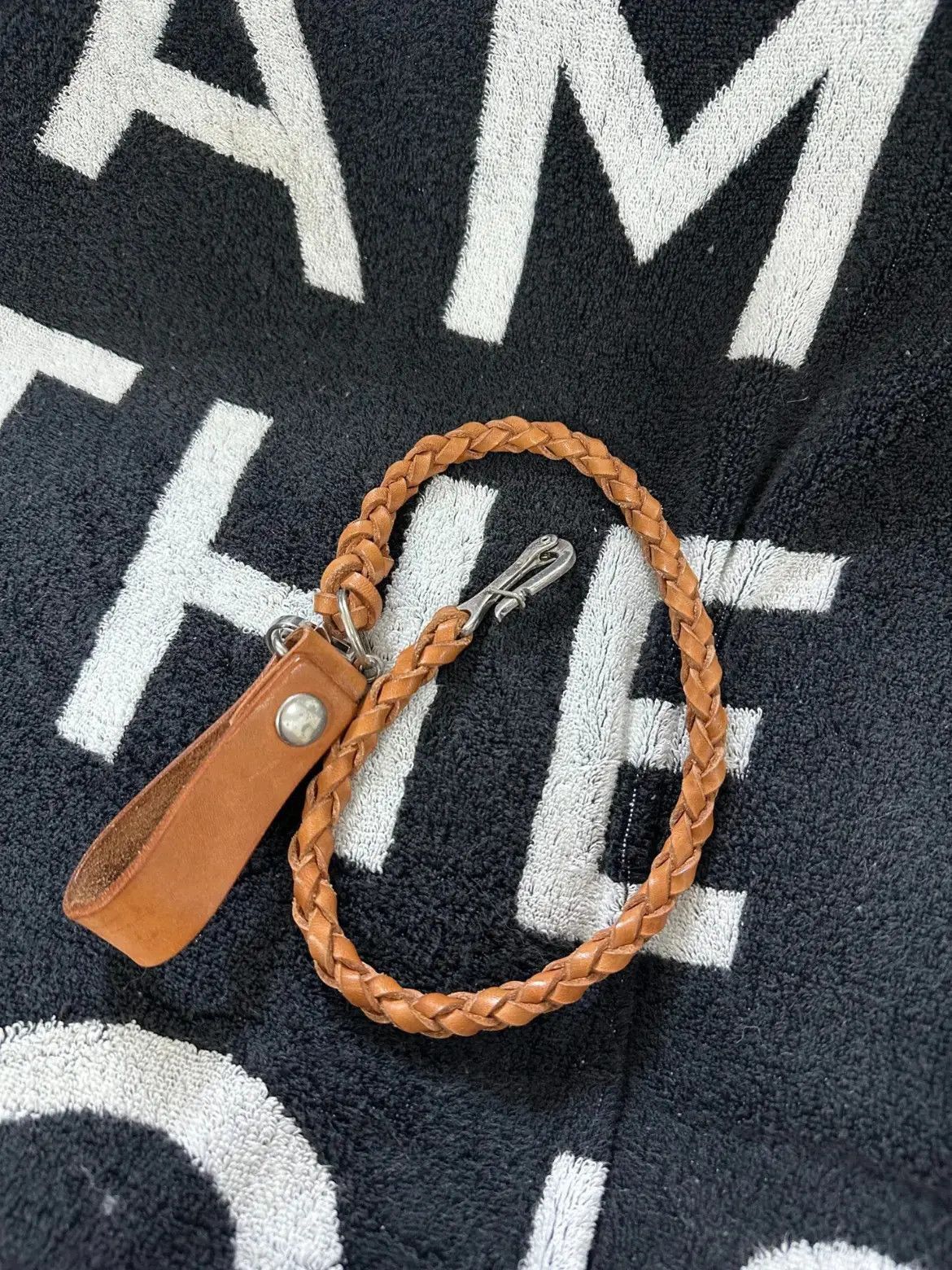 Yohji Yamamoto Yohji Yamamoto Yohji Yamamoto leather woven pocket chain-2 Size ONE SIZE - 3 Thumbnail