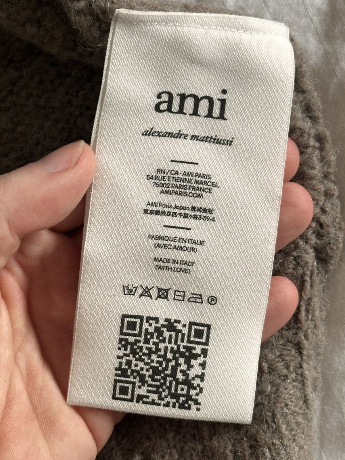 AMI Mohair Knit Size US S / EU 44-46 / 1 - 6 Thumbnail