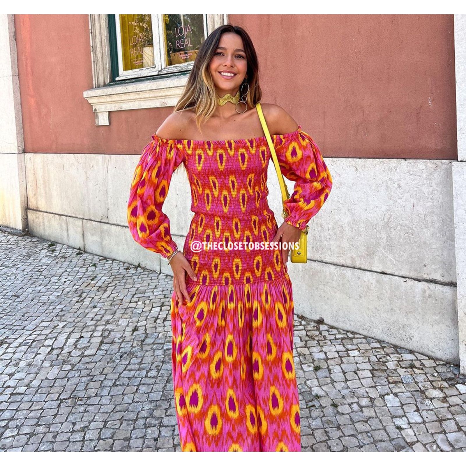 Zara ZARA BLOGGER FAVE!!! Long Dress with Balloon Sleeves NWT Size M / US 6-8 / IT 42-44 - 9 Thumbnail