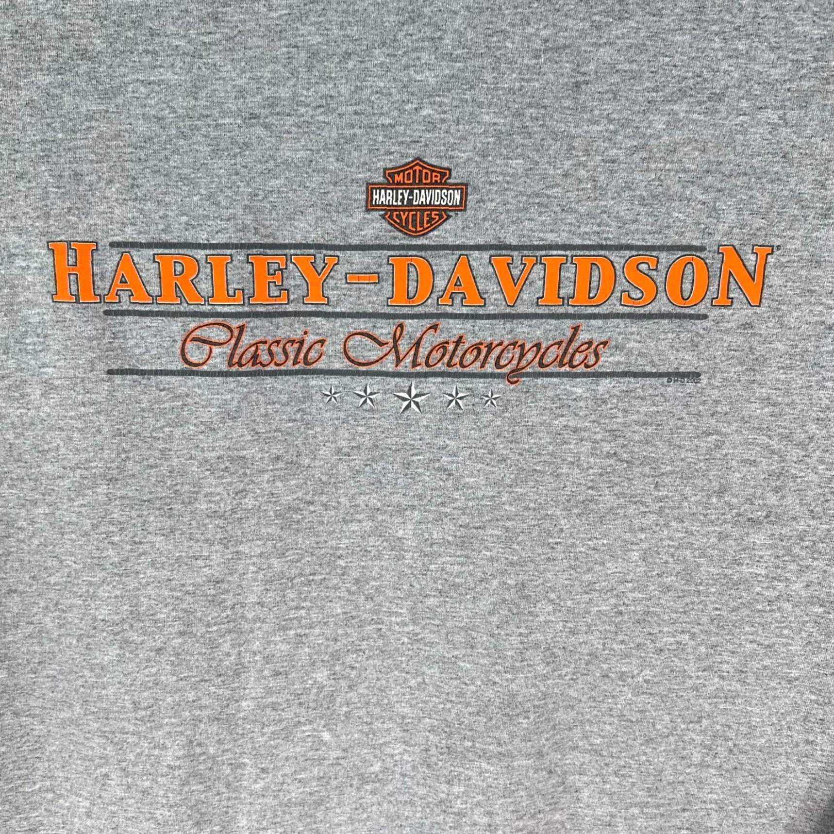 Harley Davidson Vintage Harley-Davidson T-Shirt Men XL Gray Motorcycle Graphic 2002 Retro Short Sleeve Size US XL / EU 56 / 4 - 3 Thumbnail