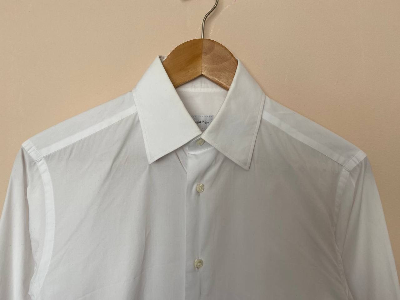 Ermenegildo Zegna × Z Zegna Rare! Luxury Ermenegildo Zegna mini logo Shirt Button Up Size US M / EU 48-50 / 2 - 3 Thumbnail
