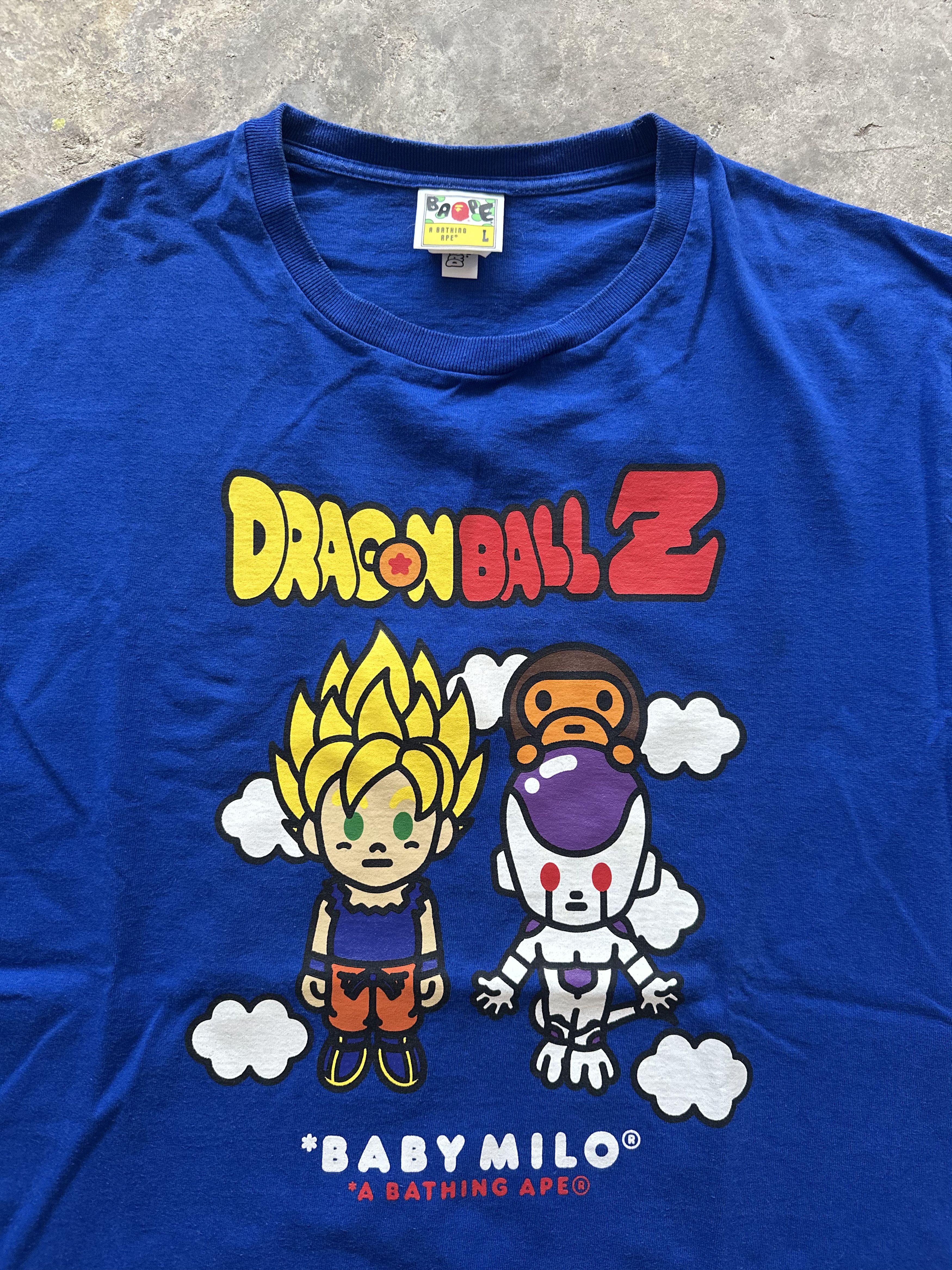 Anime Bape x Dragon Ball Z "Goku" T-shirt Size US L / EU 52-54 / 3 - 1 Thumbnail