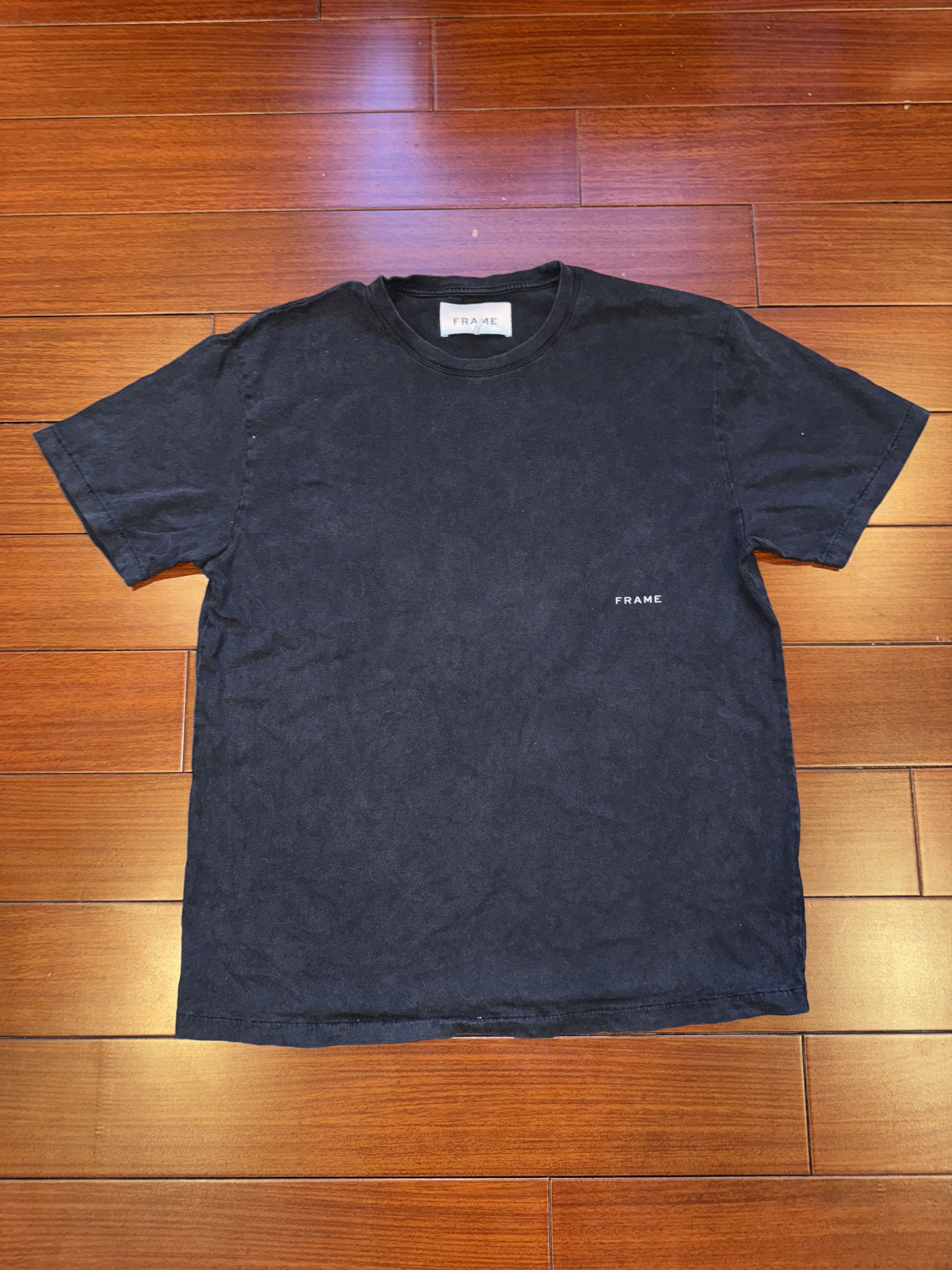 Frame FRAME Relaxed Vintage Wash T-Shirt Size US L / EU 52-54 / 3 - 1 Thumbnail