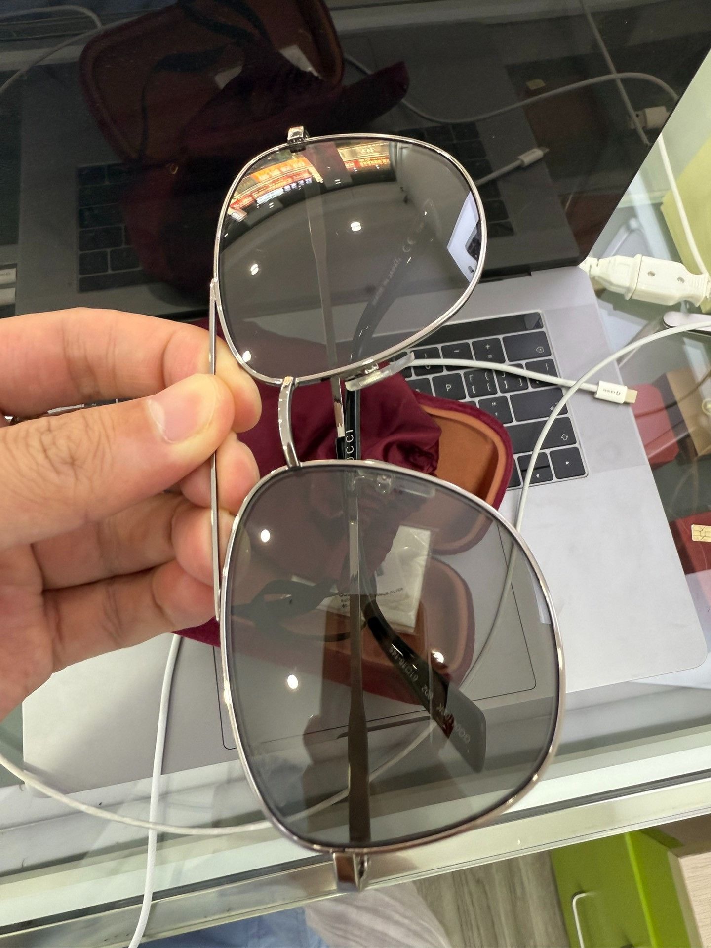 Gucci Gucci Sunglasses Size ONE SIZE - 4 Thumbnail