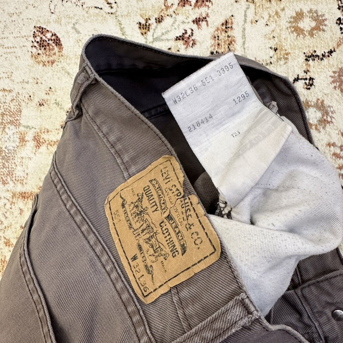Levi's Vintage Clothing × Vintage Vintage Levi’s 551 Jeans W32xL36 Old Money Hype Y2K 00s Size US 32 / EU 48 - 7 Thumbnail